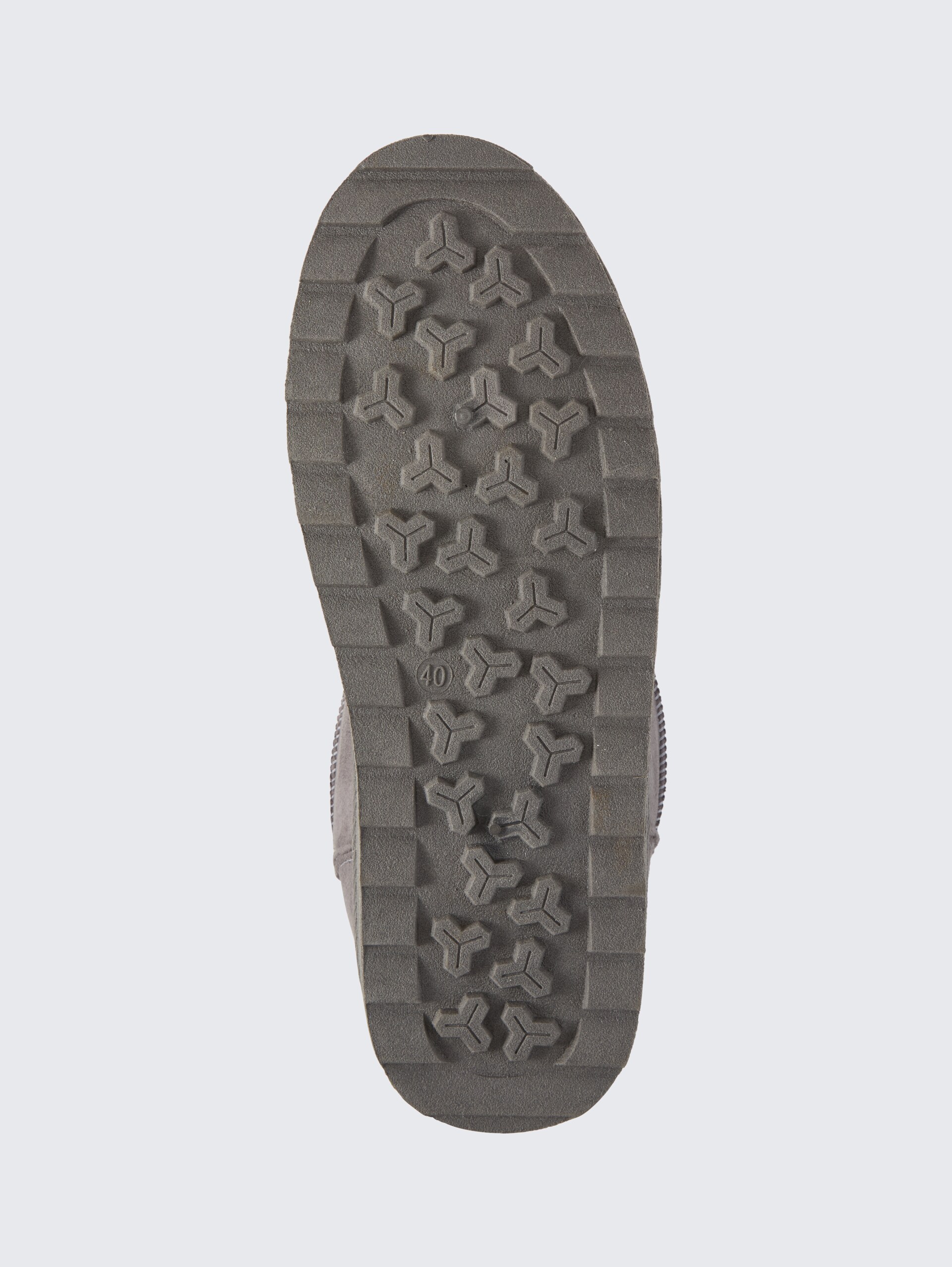 Gefütterte Schneestiefel - dk.grey - Produkt-Ansicht Sohle