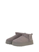 Sélectionné, Bottines de neige à semelle compensée par Tom Tailor, gris