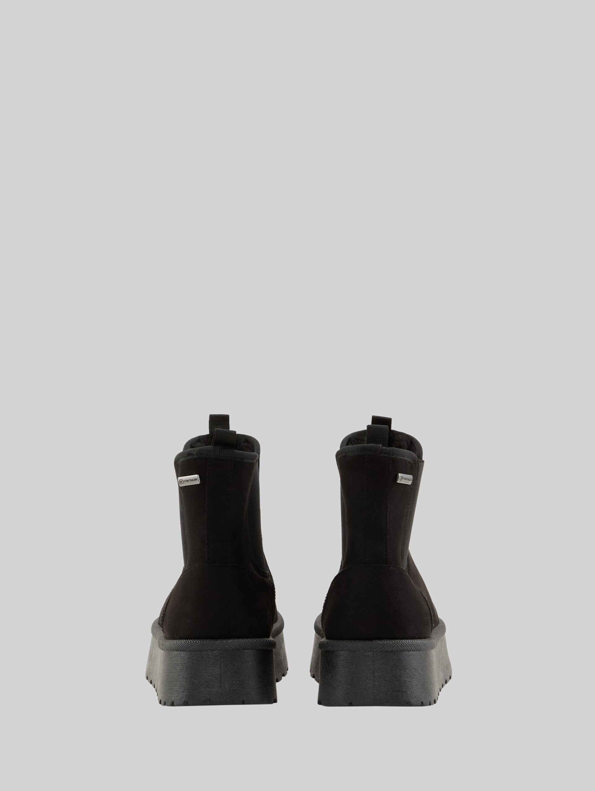 Schneestiefeletten mit Plateau-Sohle - black - Produkt-Rückansicht