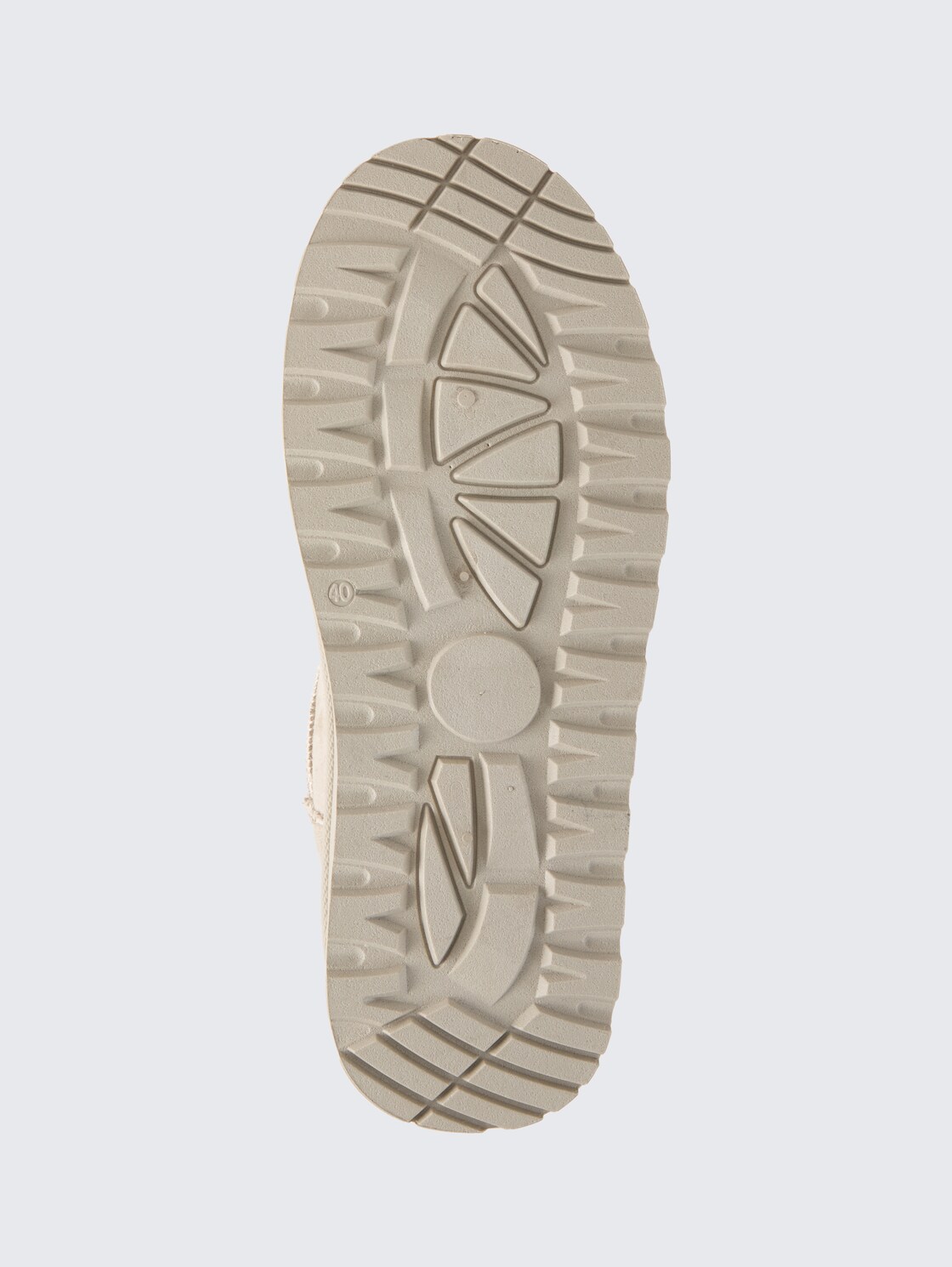 Gefütterte Schneestiefeletten mit Plateau-Sohle - Ice - Produkt-Ansicht Sohle