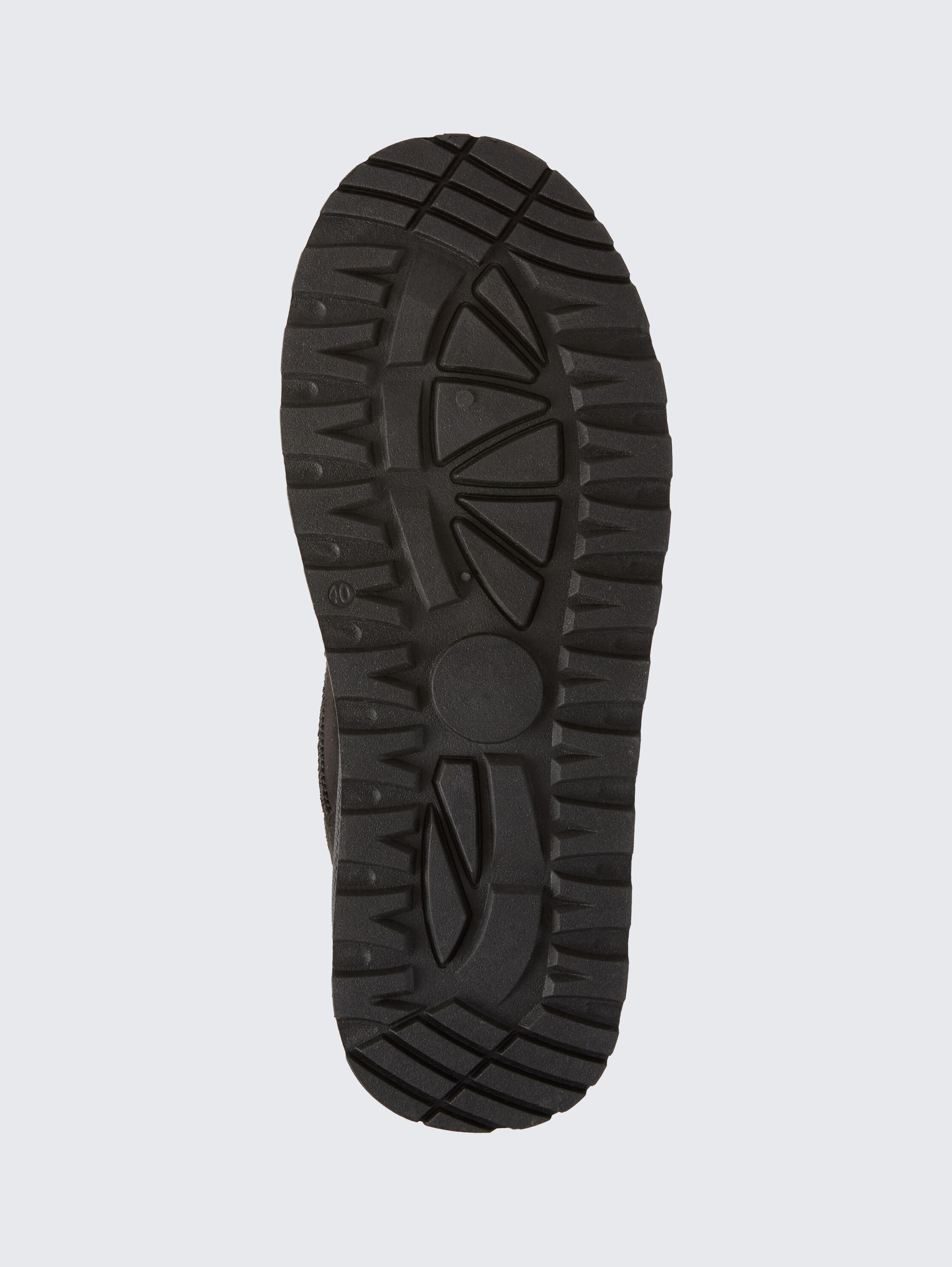 Bottines de neige fourrées avec semelle compensée - black_1 - 