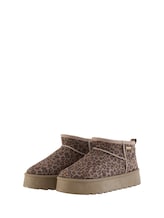 Ausgewählt, Gefütterte Ankle-Boots von Tom Tailor, beige