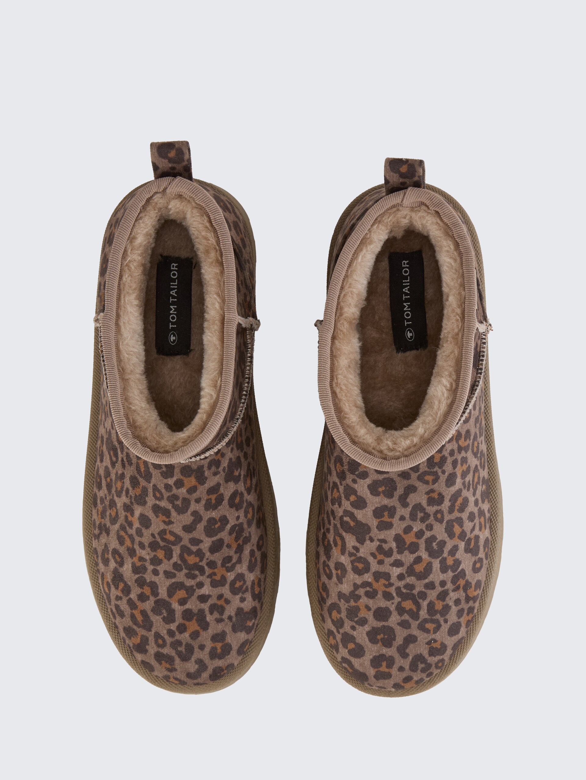 Gefütterte Ankle-Boots - taupe - Produkt-Ansicht von oben 