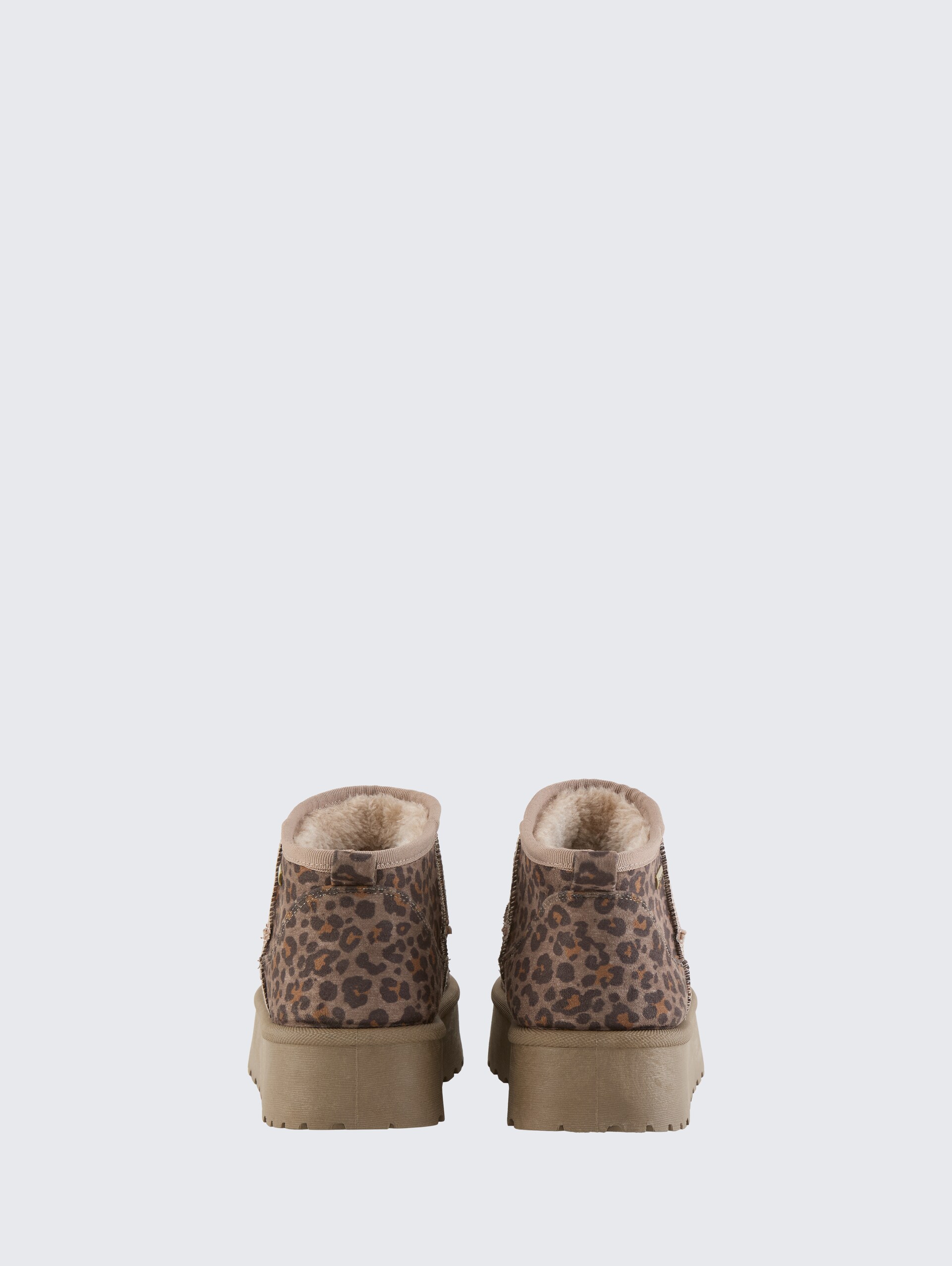 Gefütterte Ankle-Boots - taupe - Produkt-Rückansicht