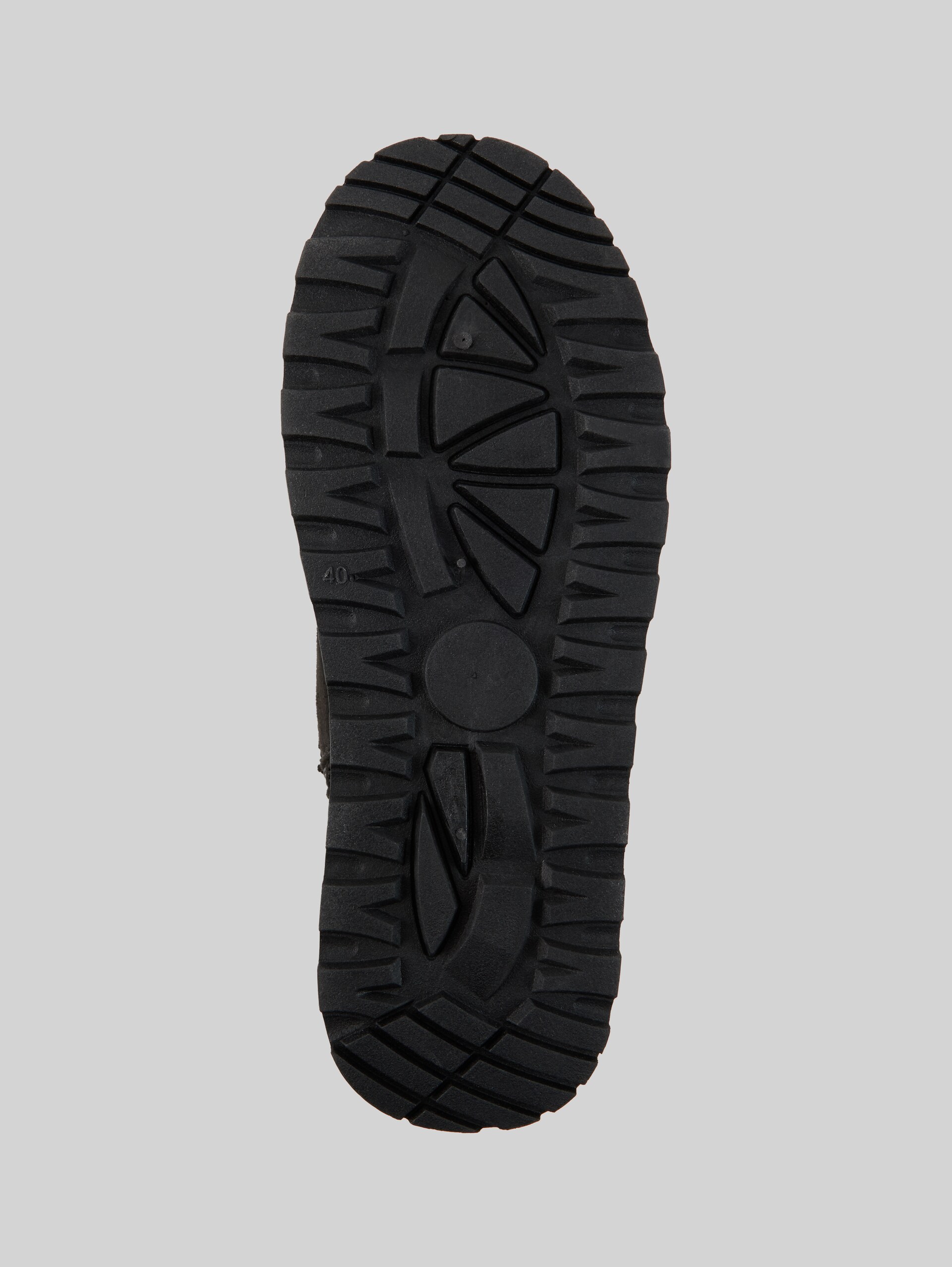 Bottines de neige brodées - black - Vue du produit semelle 