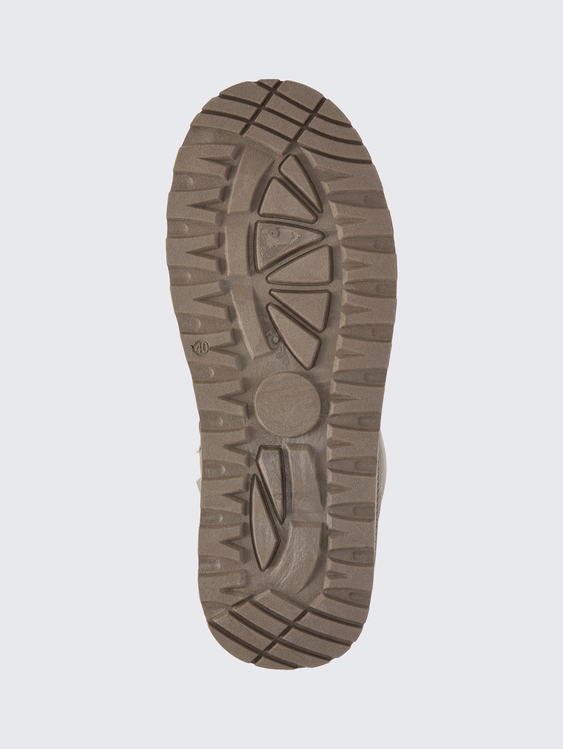 Gefütterte Schneestiefel mit Wattierung - lava - Produkt-Ansicht Sohle