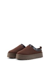 Sélectionné, Mocassins doublés à semelle compensée par Tom Tailor, brunir