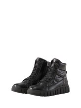 Ausgewählt, Gefütterte Stiefeletten von Tom Tailor, schwarz