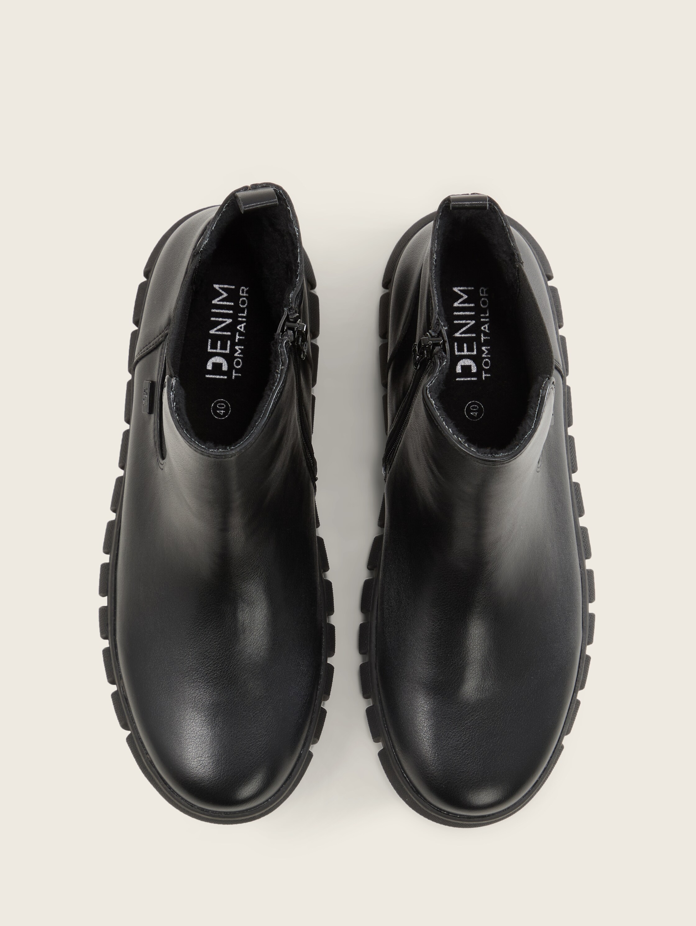 Kunstleder Stiefeletten - 4
