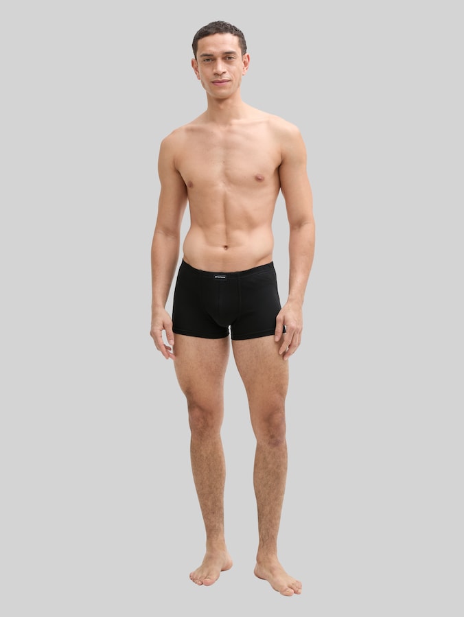 Kurze Boxershorts im 3er-Pack von Men, black uni