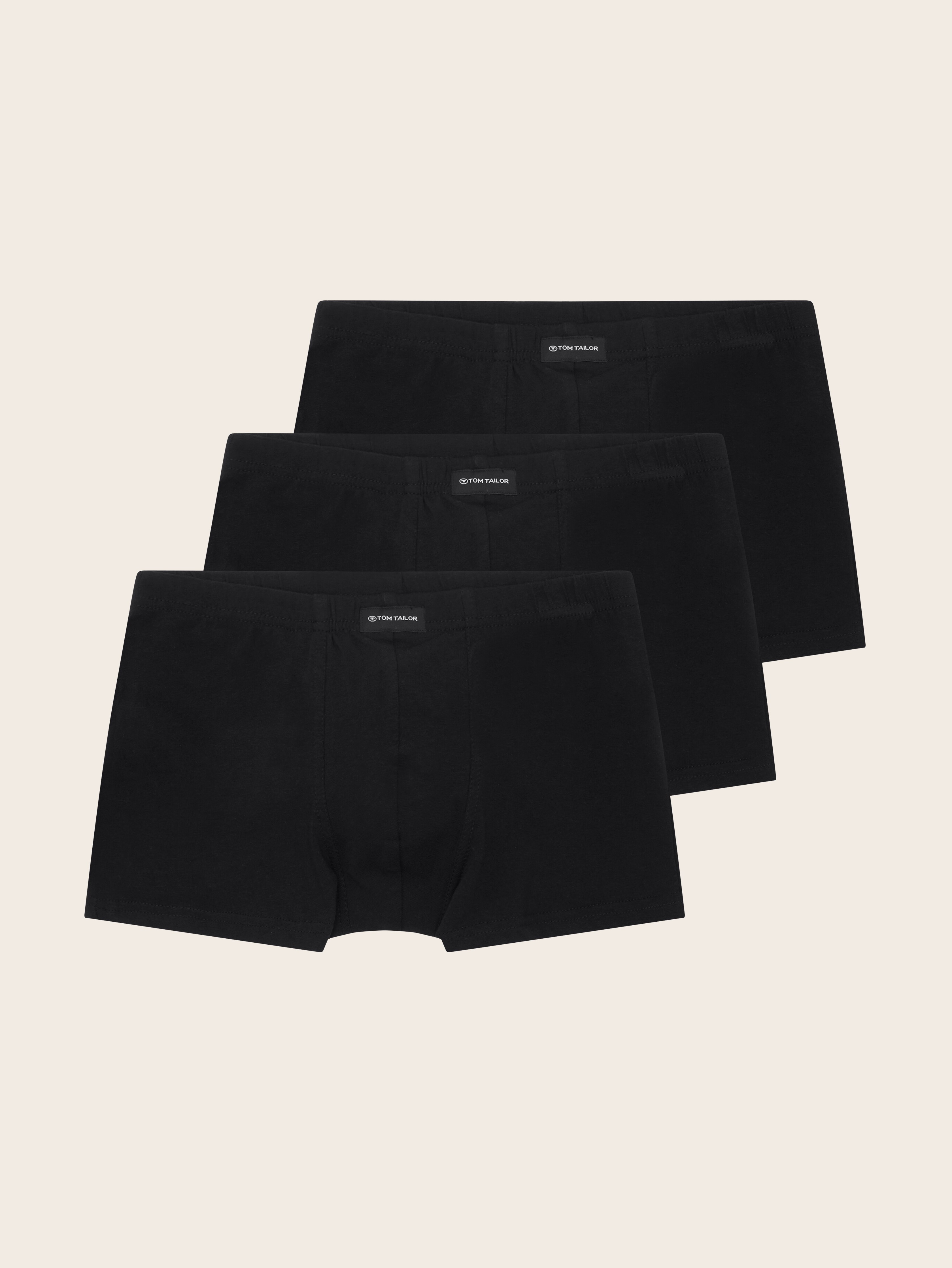 Kurze Boxershorts im 3er-Pack von Men, black uni