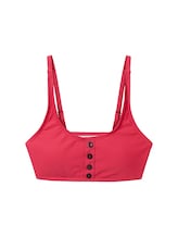 Geselecteerd, Bikinitop met sierknopen door Tom Tailor, rosa