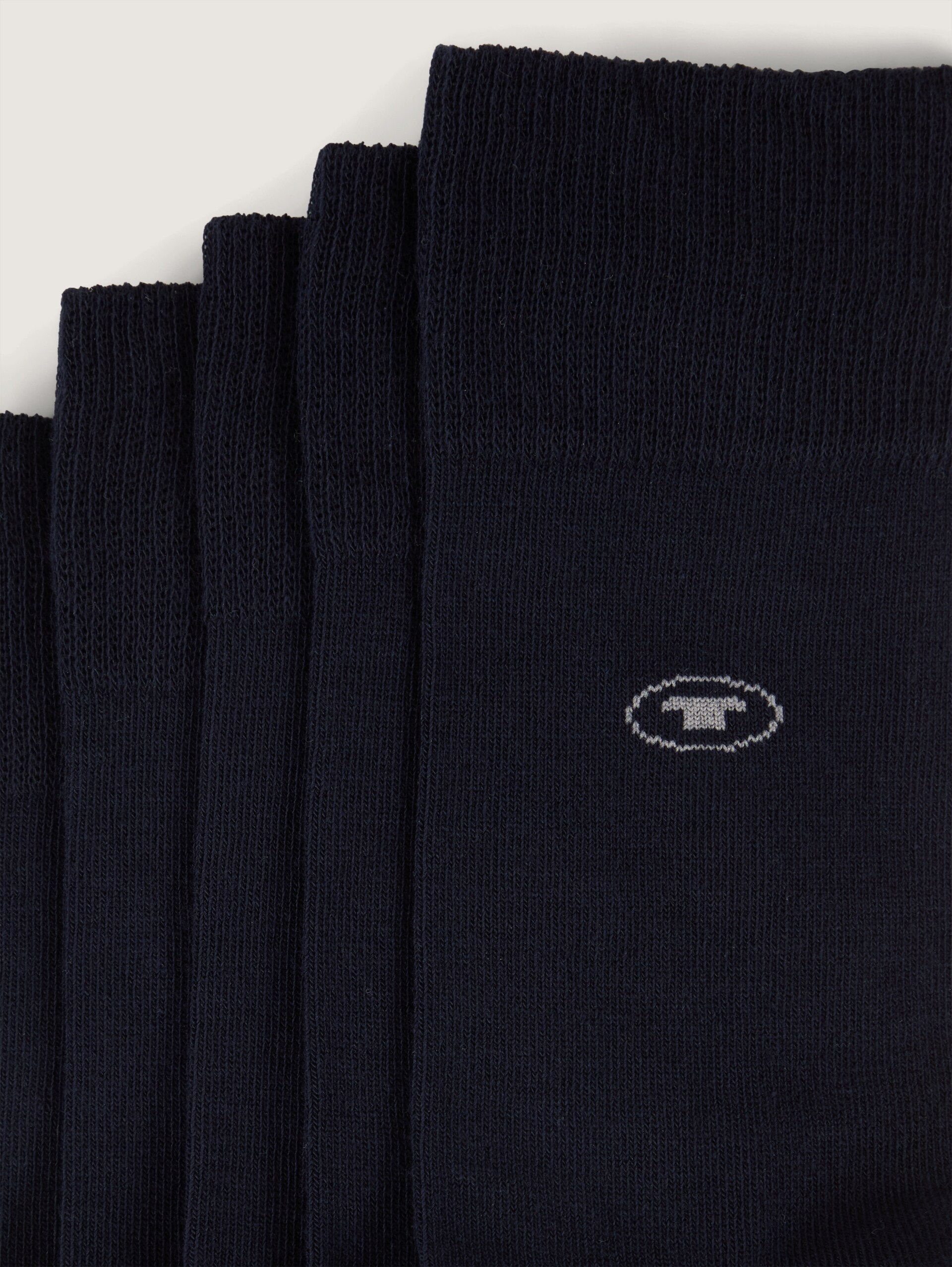 Basic Sokken in een set van zes - dark navy - Detailaanzicht product