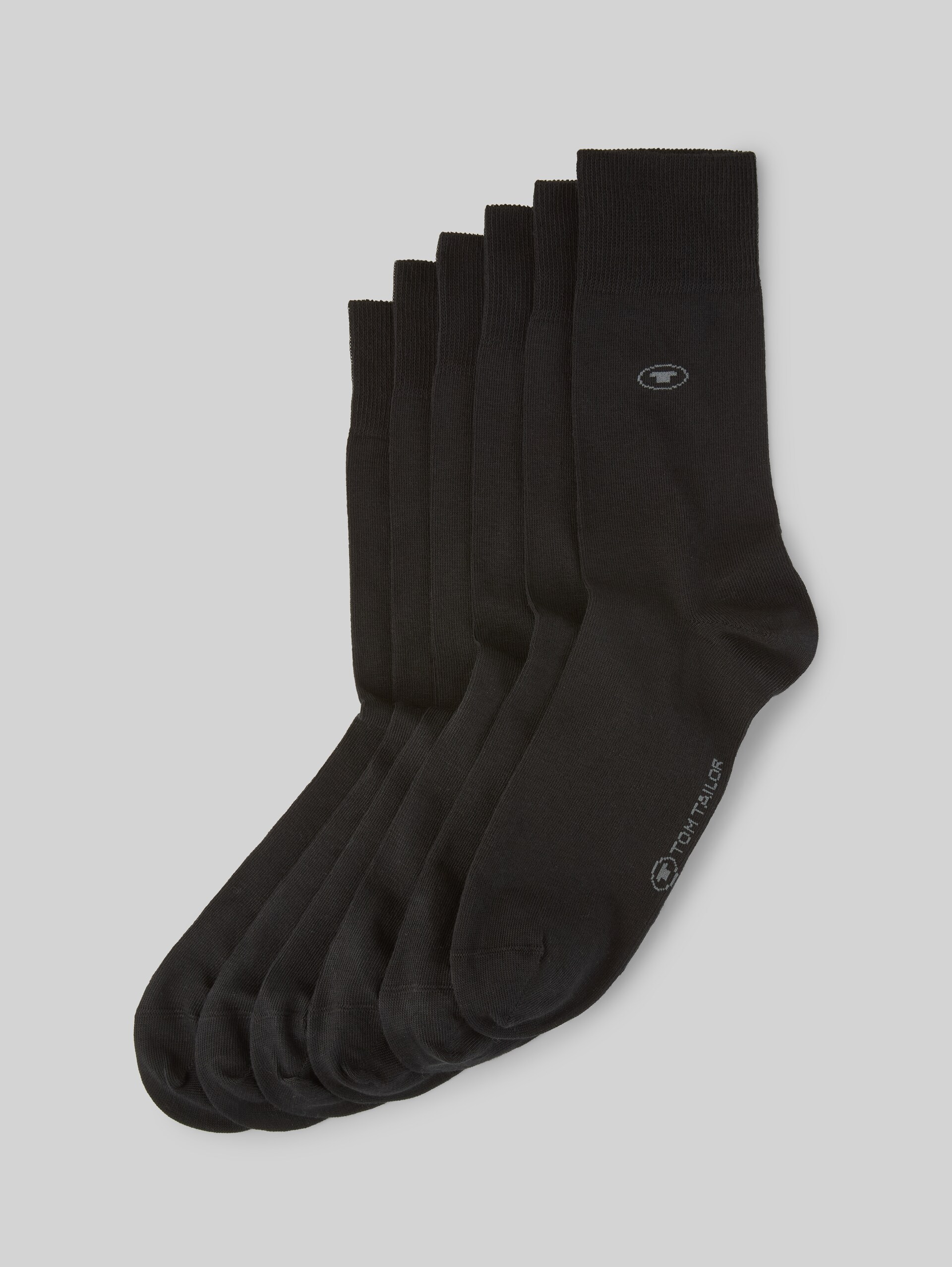 Chaussettes en lot de 6 - black - vue latérale du produit
