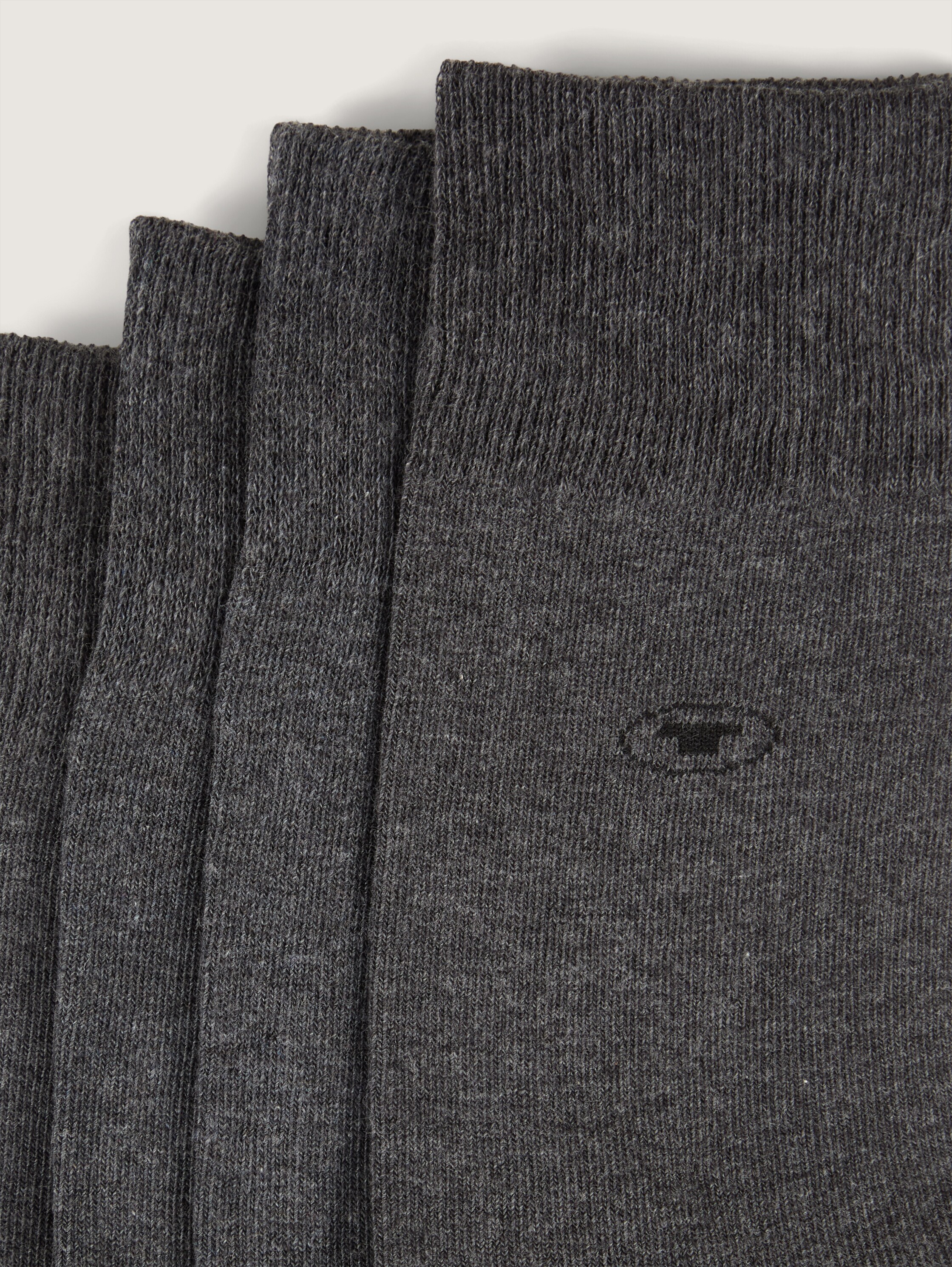 Socken im 6er-Pack - anthracite_melange_1 - 