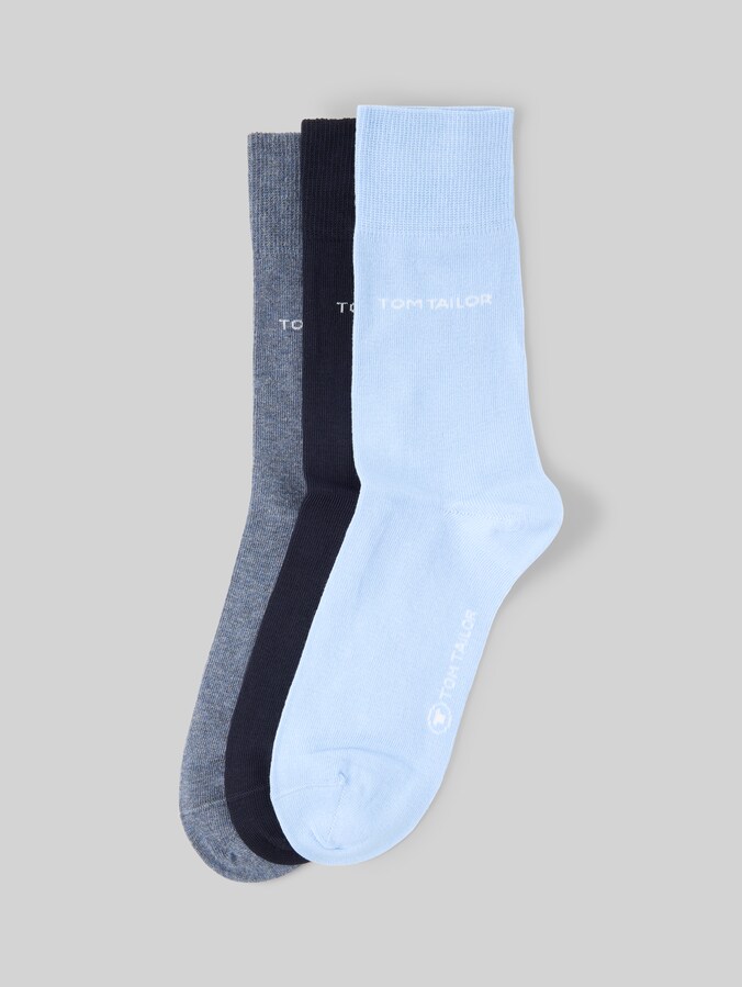 Socken im 6er-Pack von Men, deep denim melange