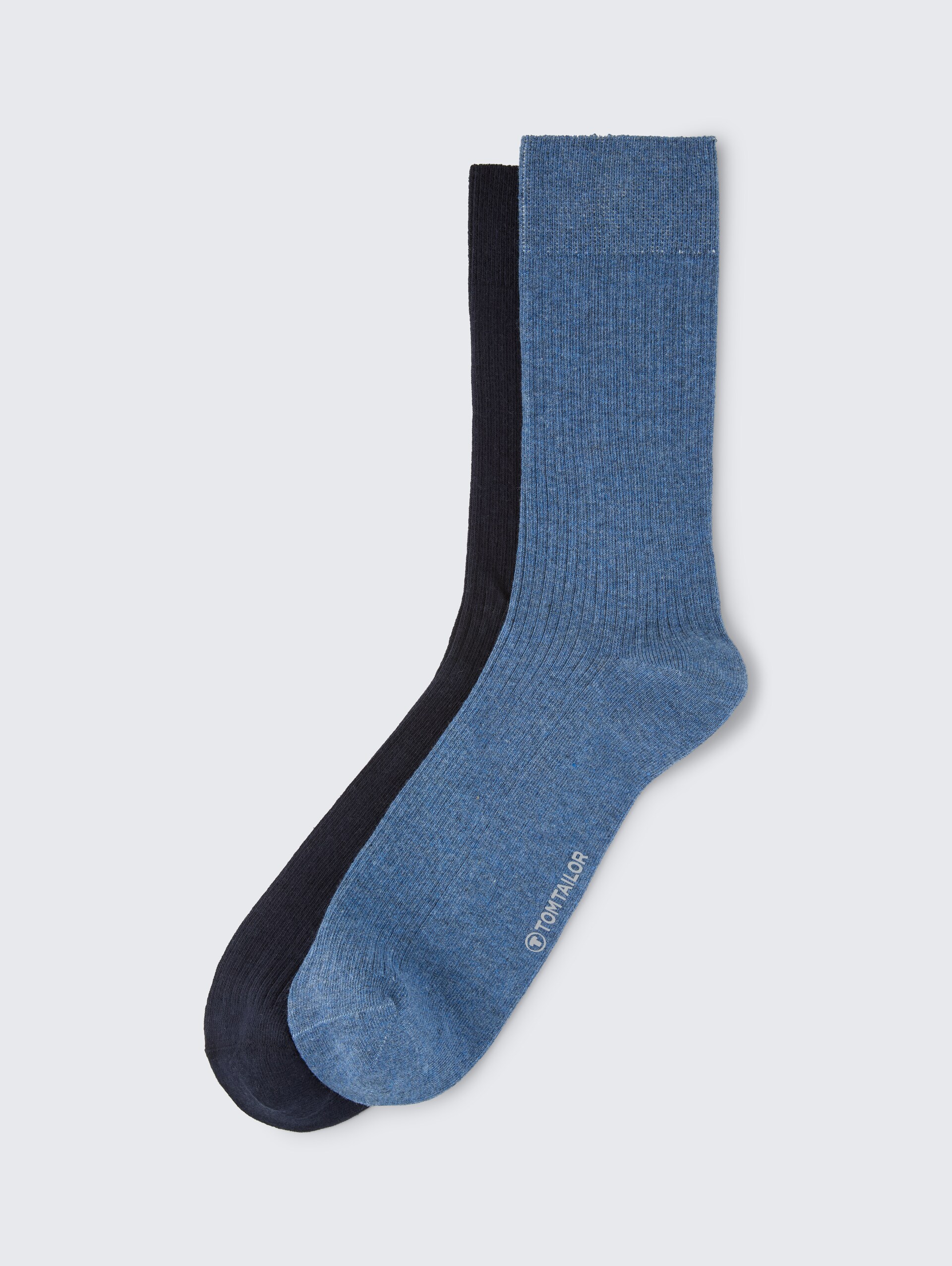 Socken im 2er-Pack - dark navy - seitliche Produkt-Ansicht