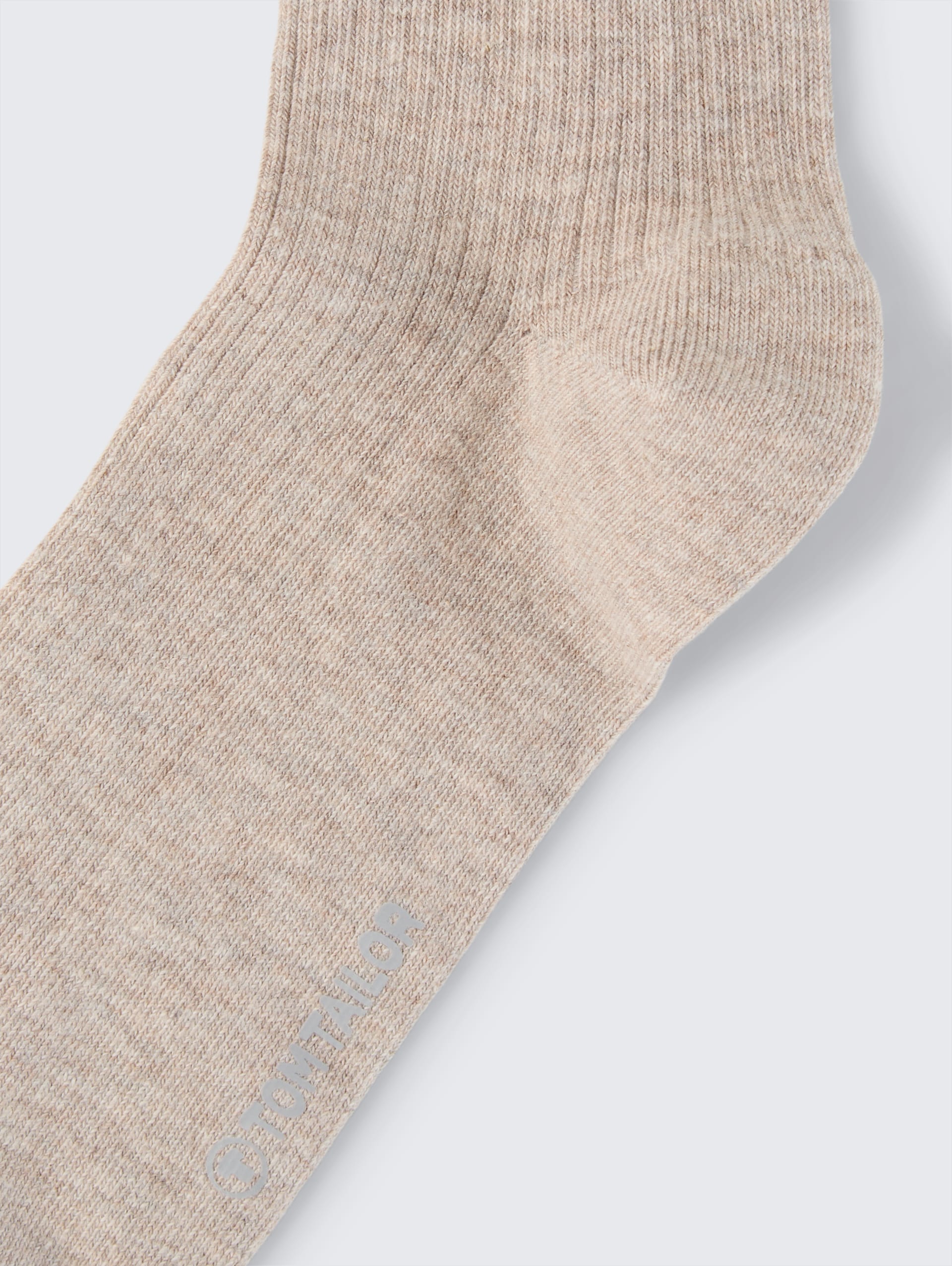 Socken im 2er-Pack - beige - Produkt-Detail-Ansicht