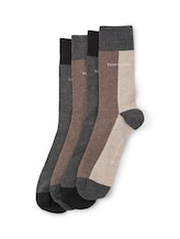 Geselecteerd, Sokken in een 4-pack door Tom Tailor, beige
