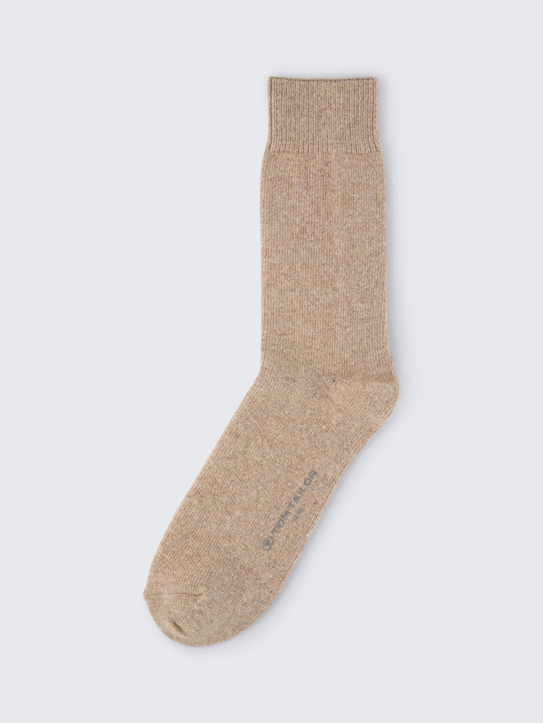 Socken mit Kaschmir-Anteil - stone - seitliche Produkt-Ansicht
