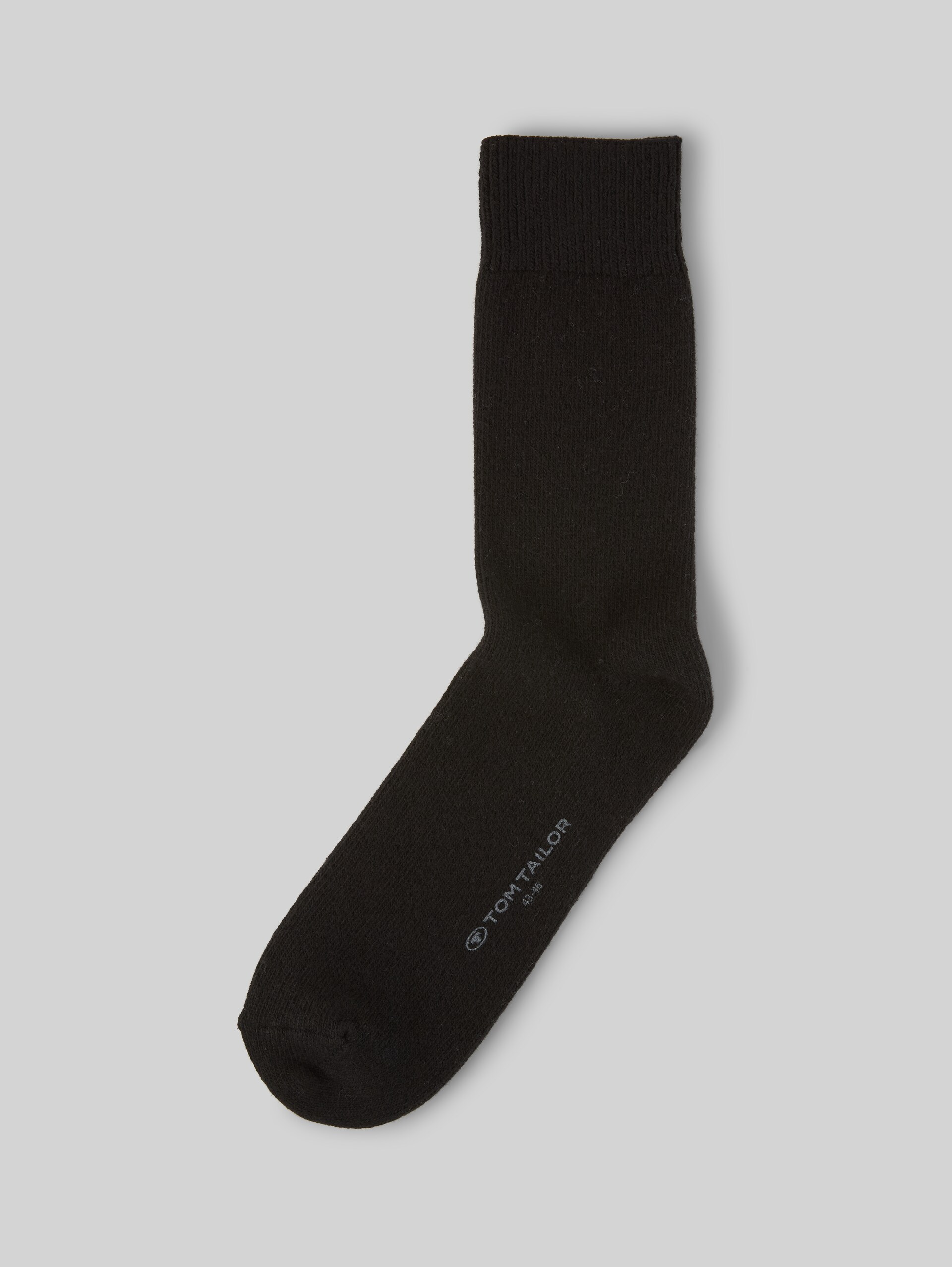 Socks with cashmere content - black - Product detail view