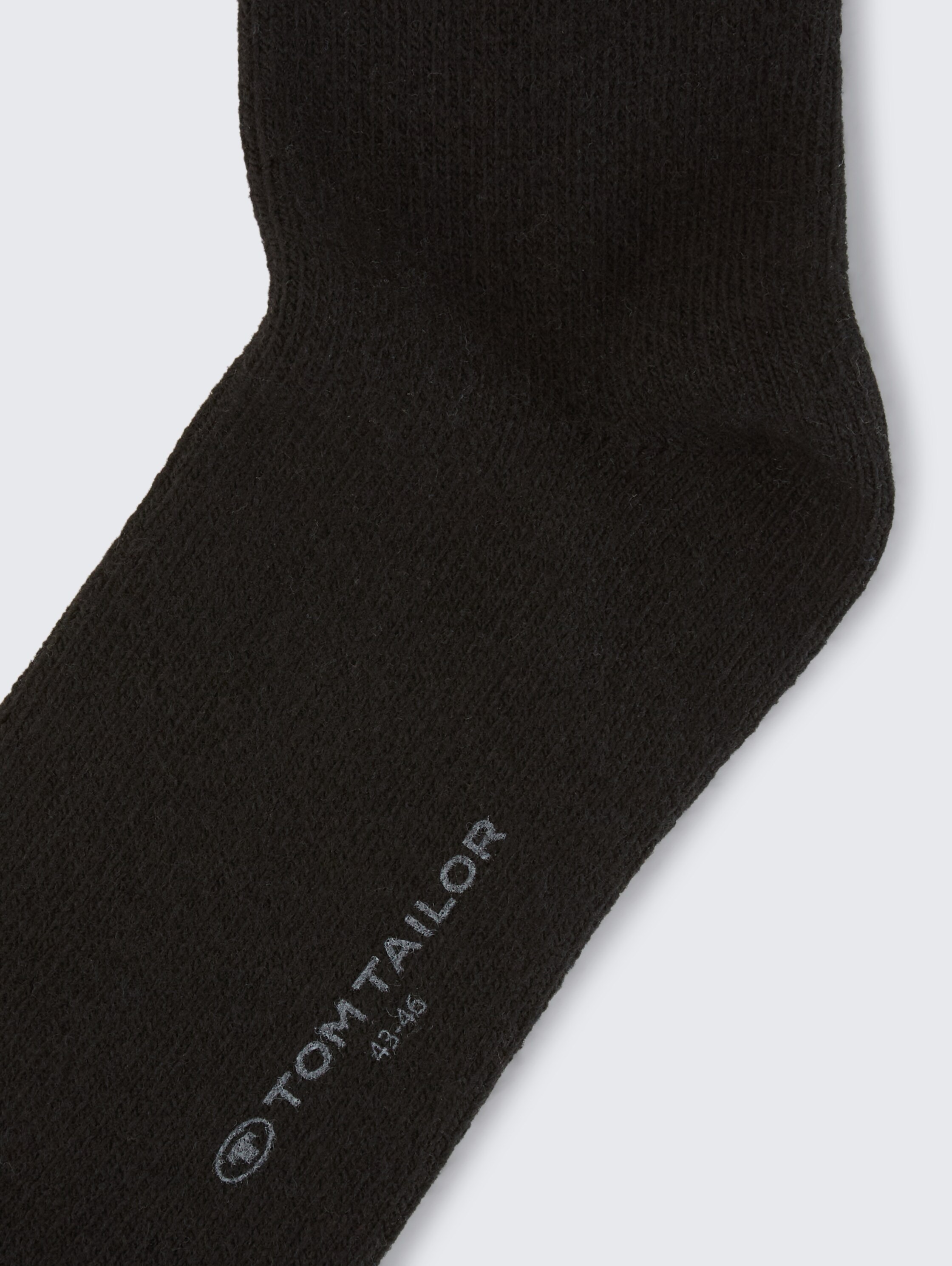 Socken mit Kaschmir-Anteil - black_1 - 