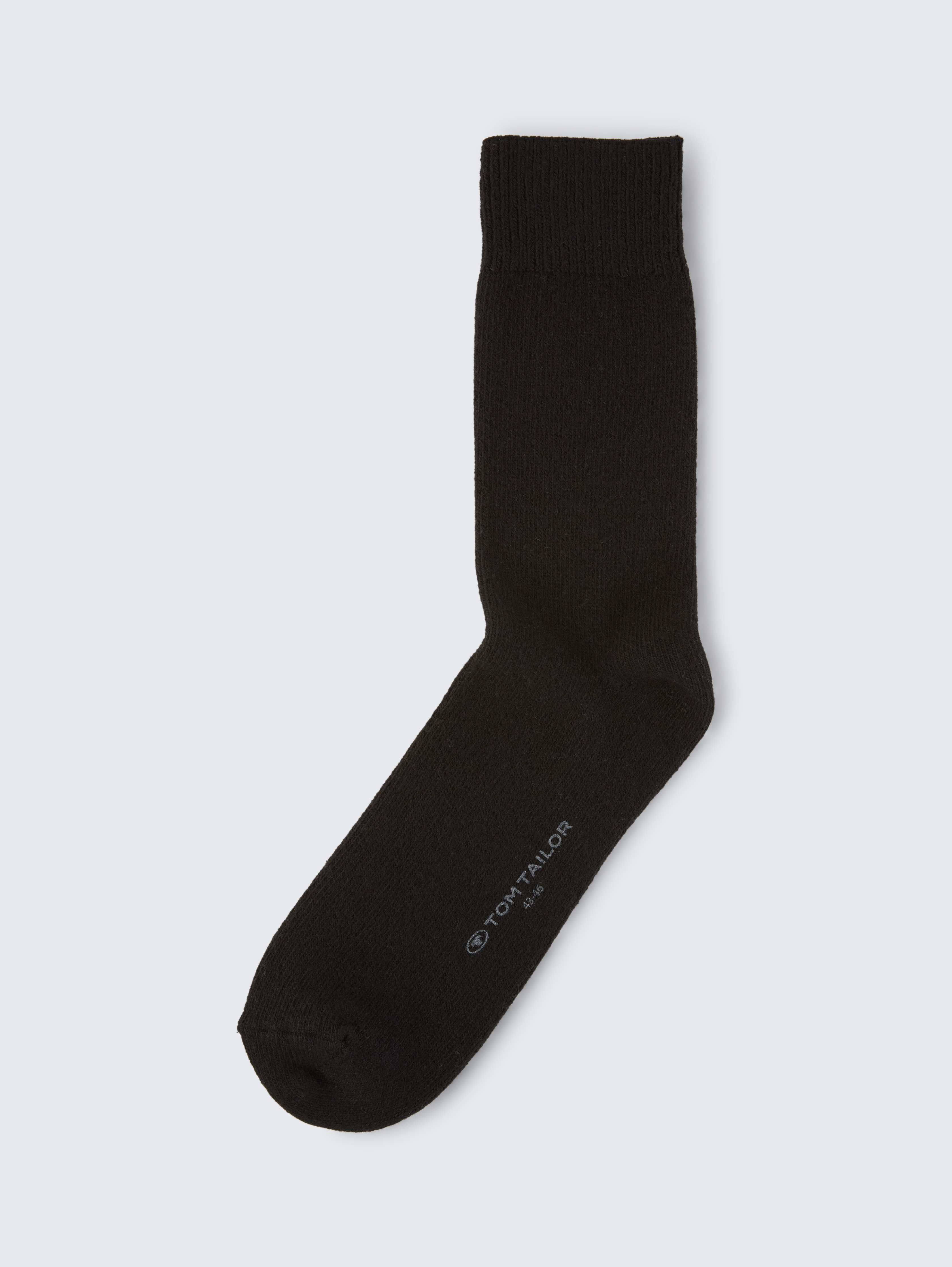 Socken mit Kaschmir-Anteil von Men, black