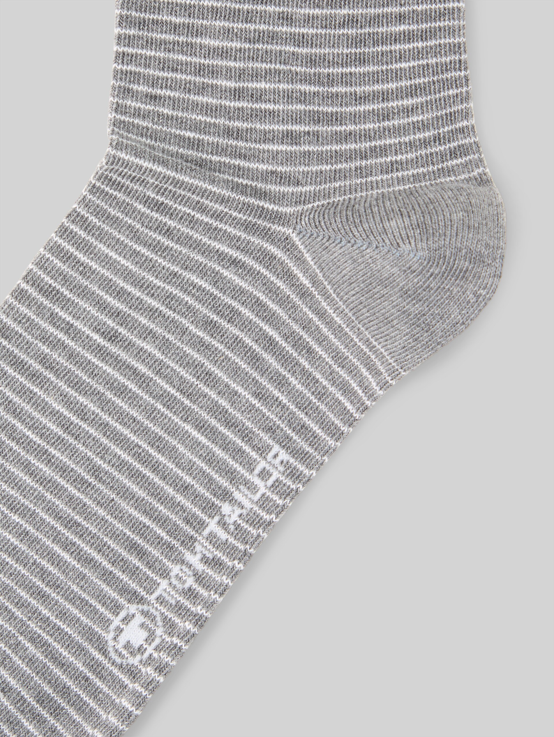 Sokken in een set van 6 met patroon - grey melange - Detailaanzicht product