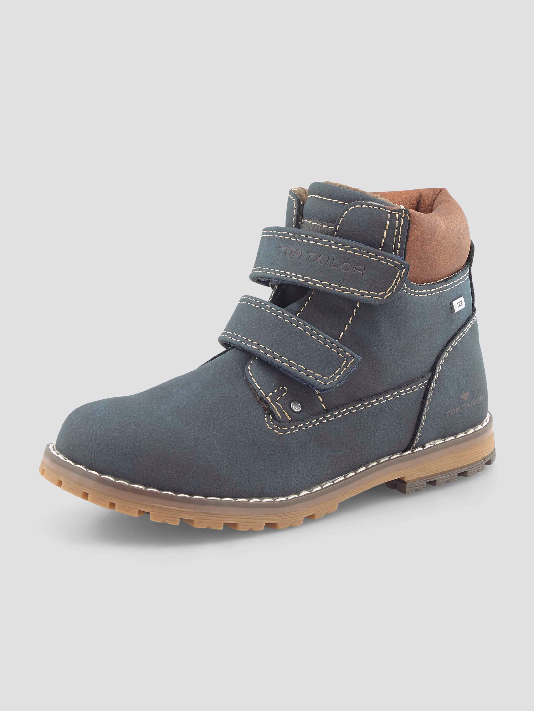Boots mit Klettverschluss - navy