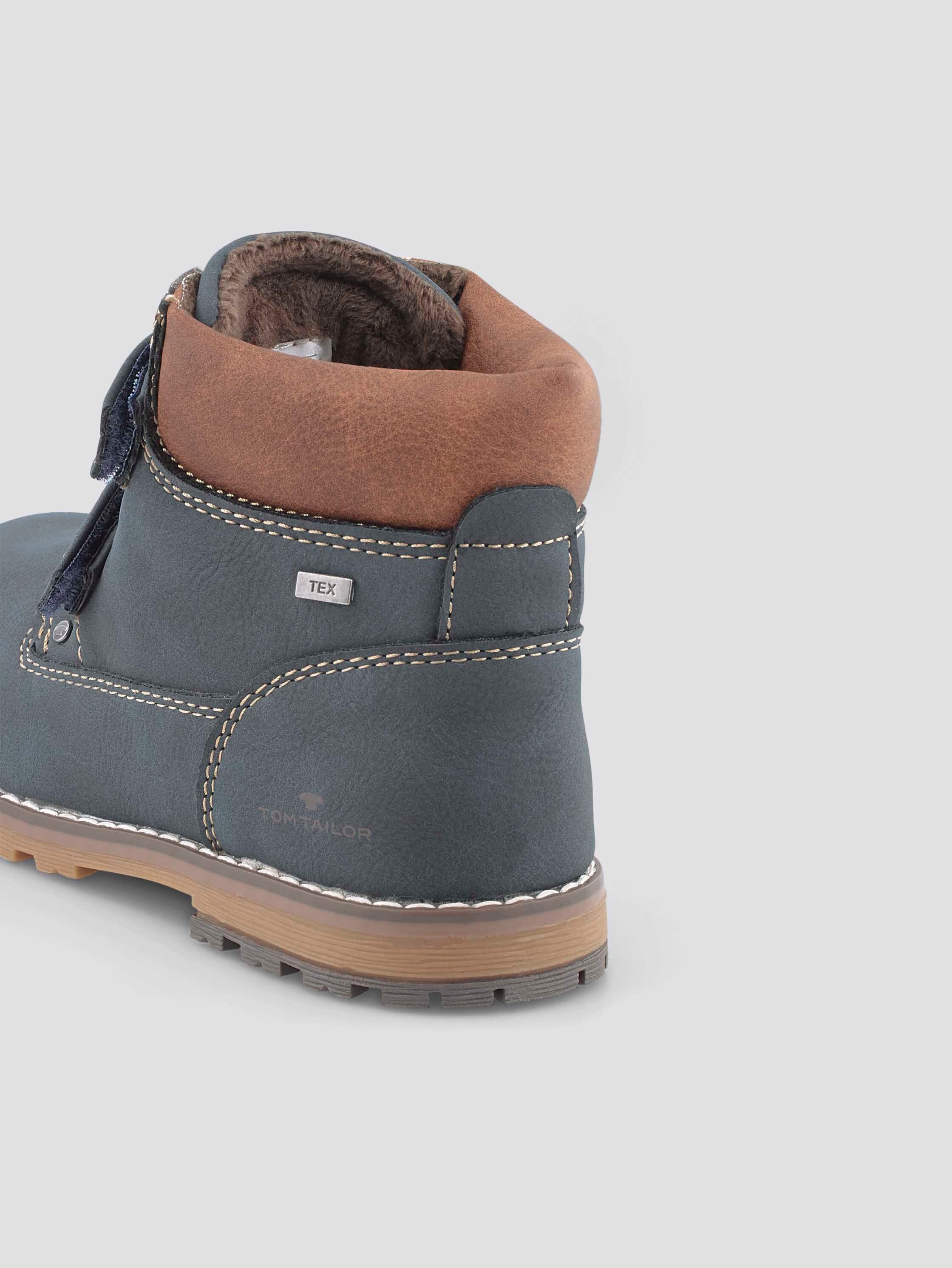 Boots mit Klettverschluss - navy