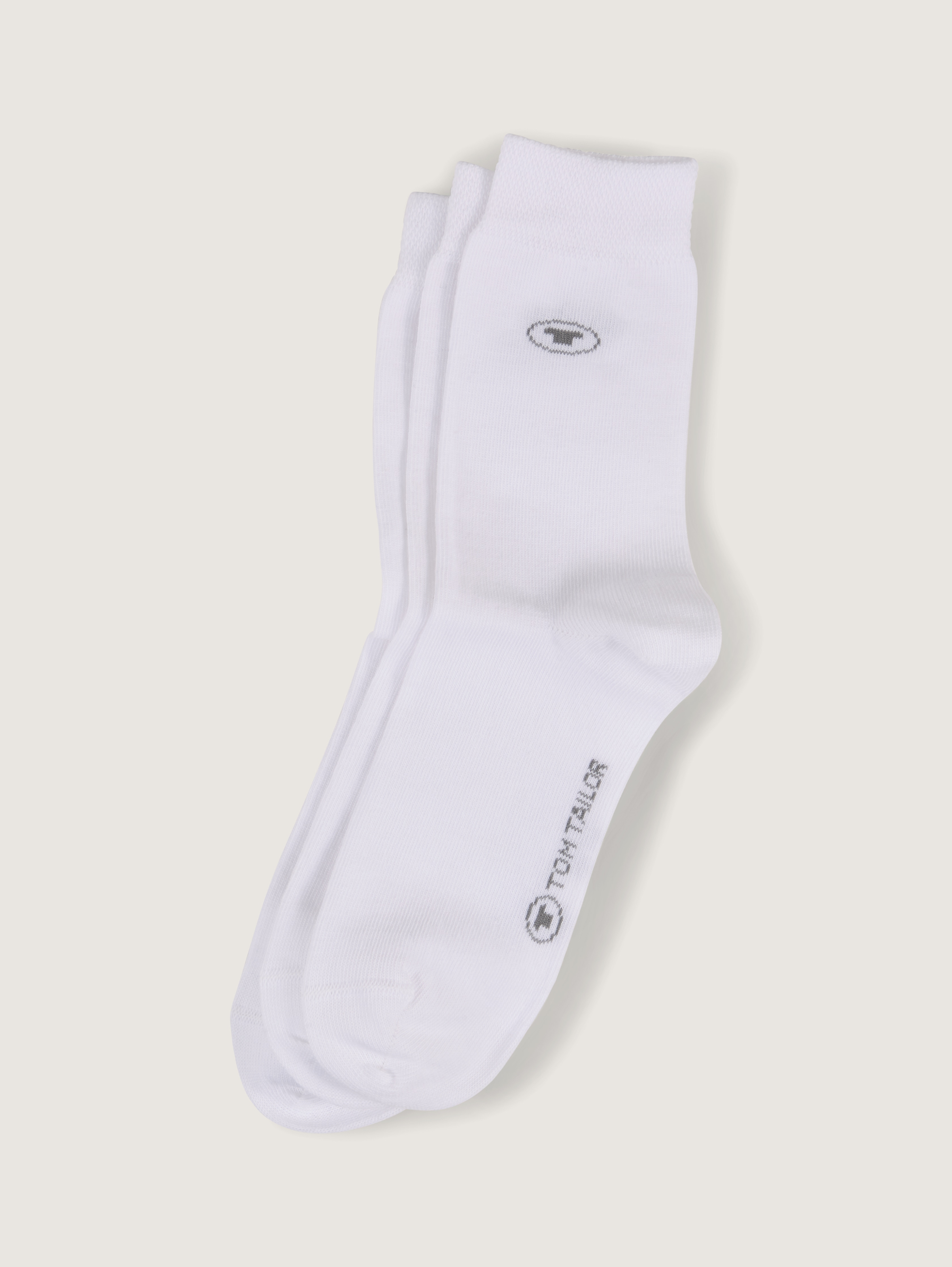 Socken im 3er-Pack von Unisex, white