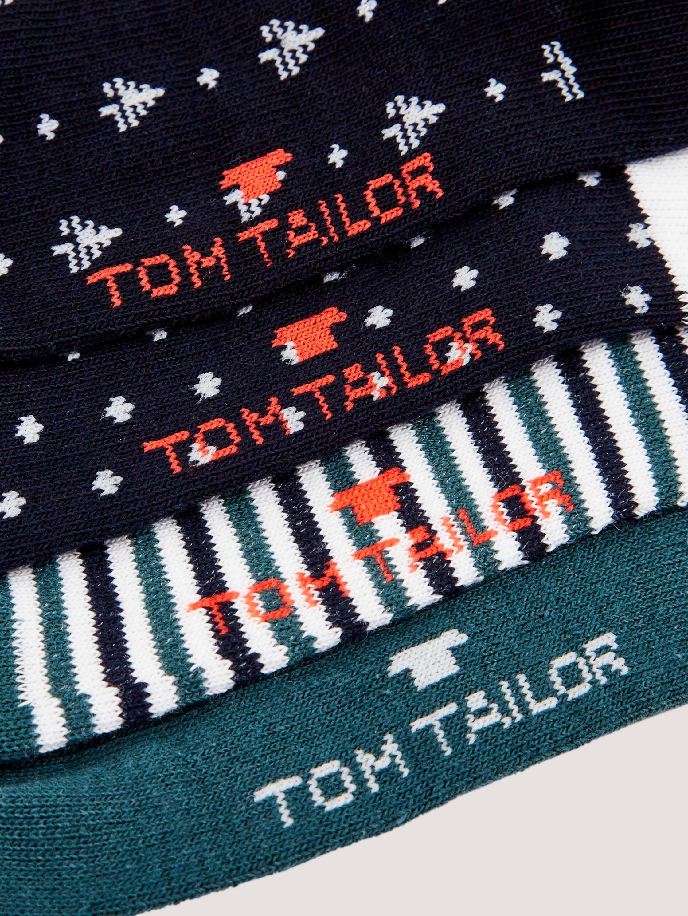 4er Pack Boys Socken mit Weihnachtsdesign - 2