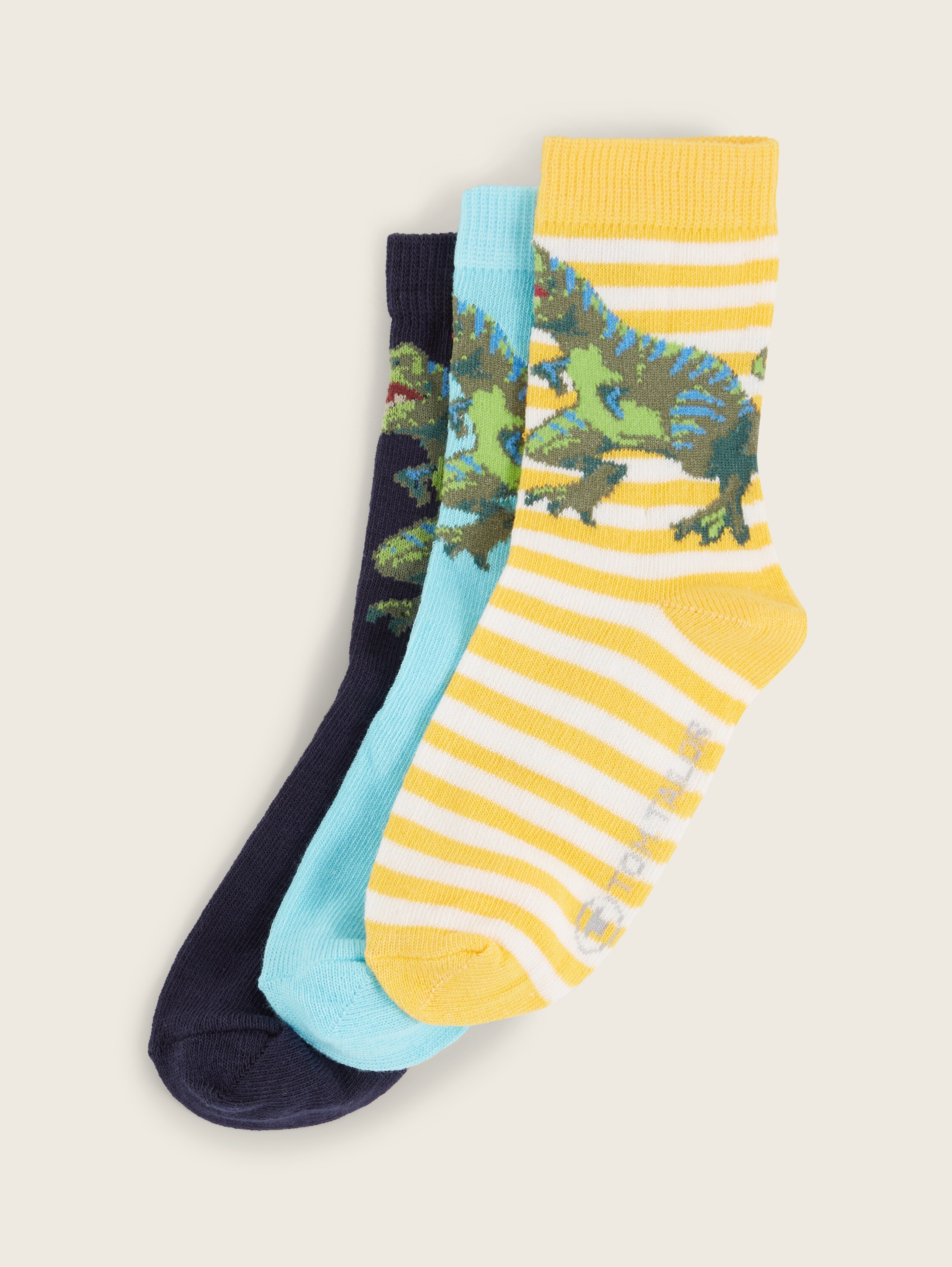 Lot de 3 paires de chaussettes - bleu - 
