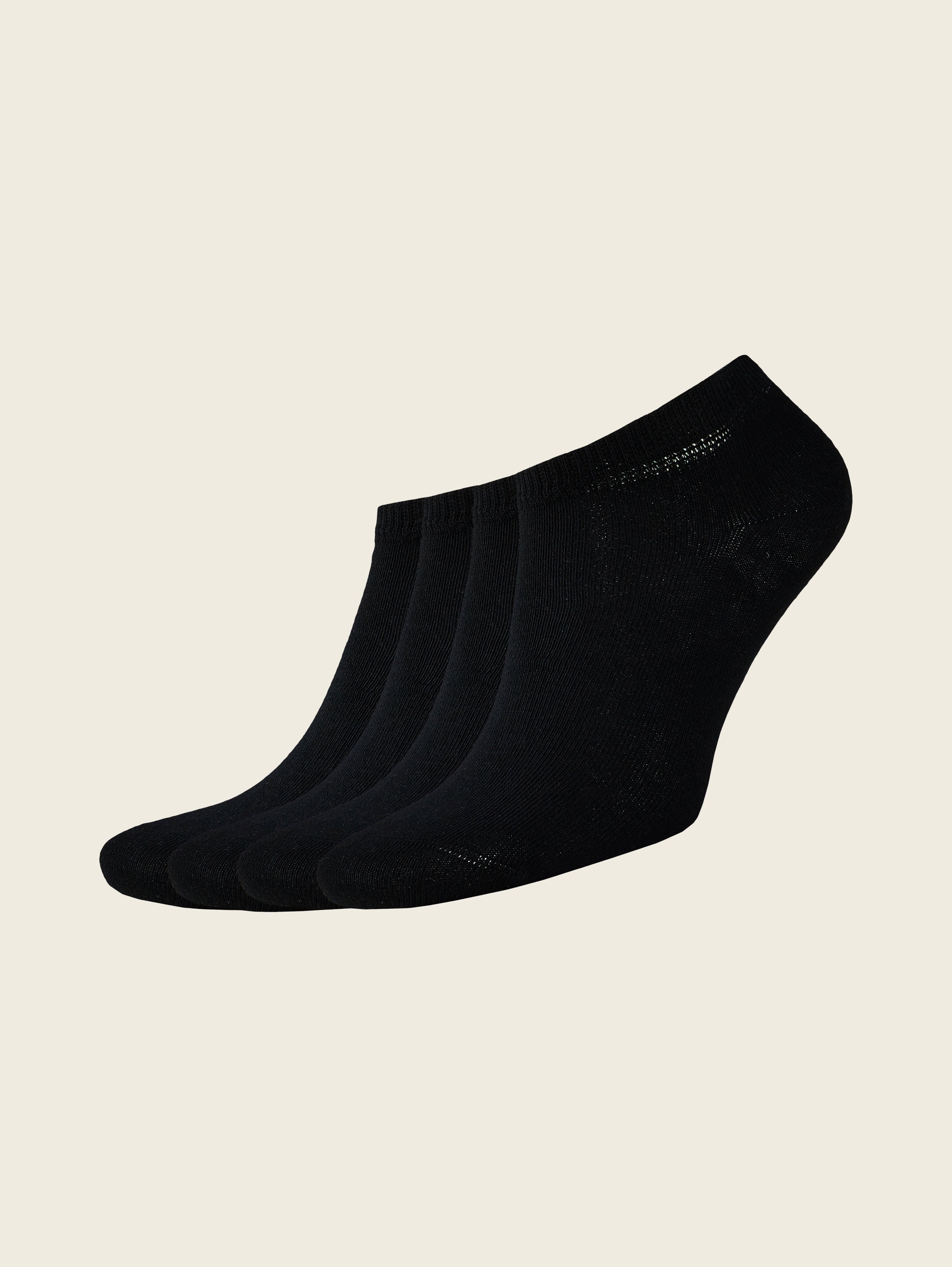 Sneakersocken im 4er-Pack von Unisex, black