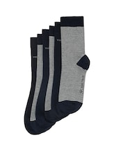 Ausgewählt, Socken im 6er-Pack von Tom Tailor, blau
