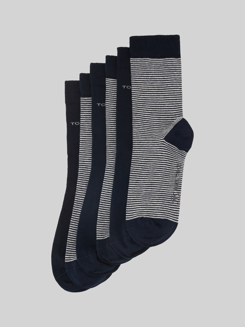 Socks in a pack of 6 by Women, dark navy
