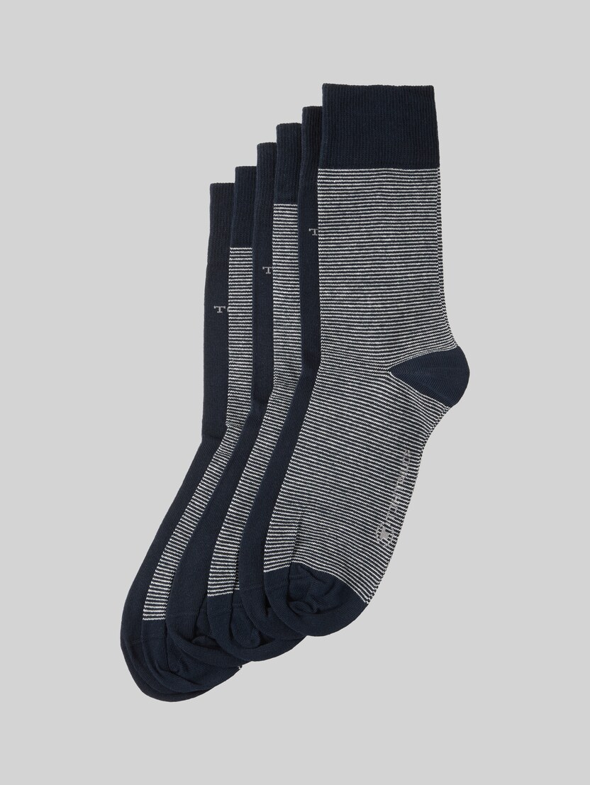 Socken im 6er-Pack von Men, dark navy