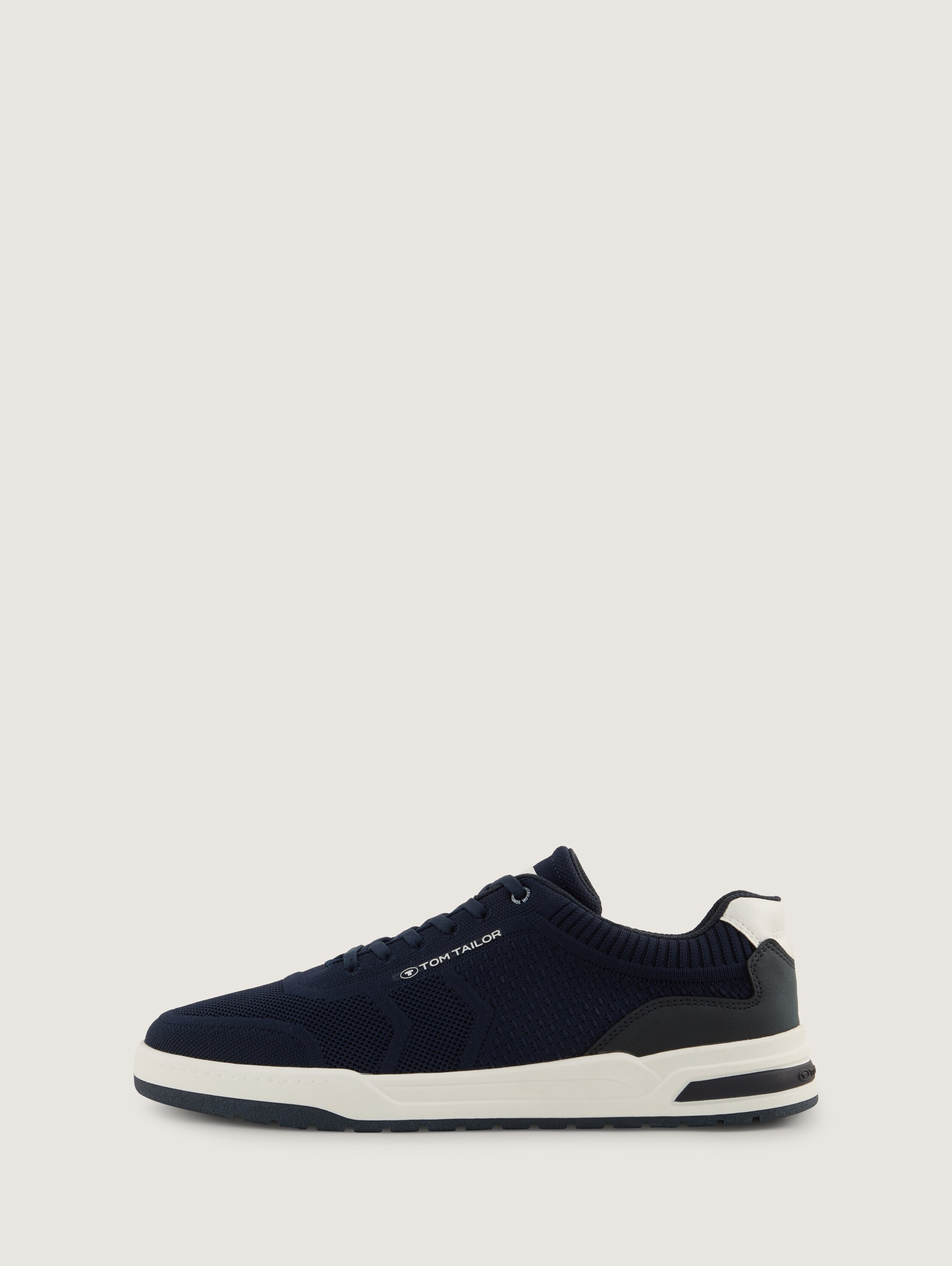 Leichter Sneaker aus Textilstoff - navy - 