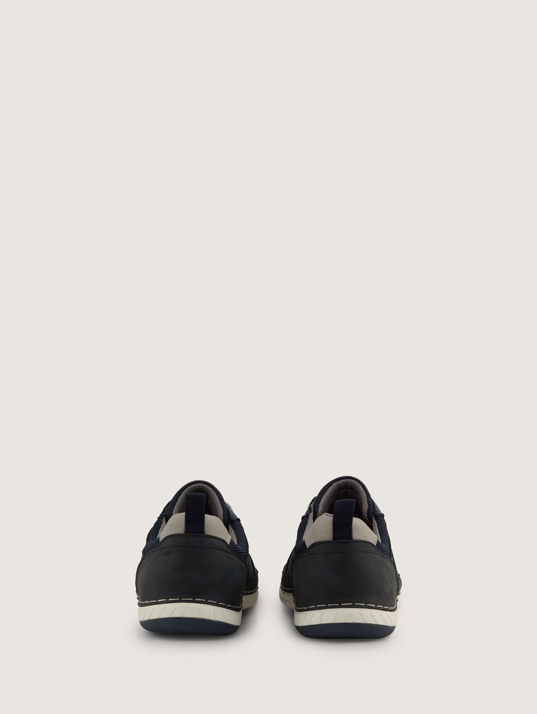 Sneaker mit Mesh-Einsatz - jeans - 