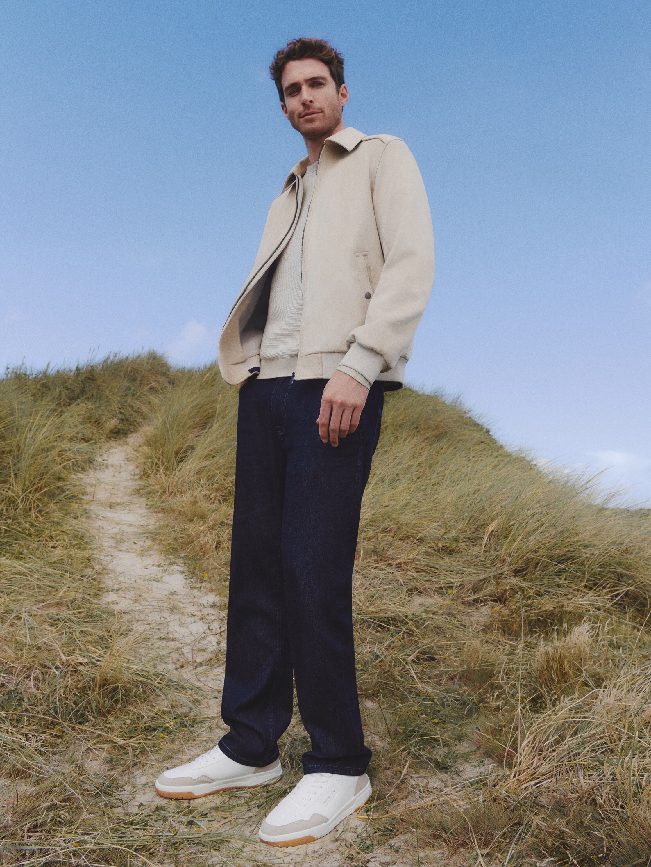 Sneaker mit Colour-Blocking - whitenavy - 