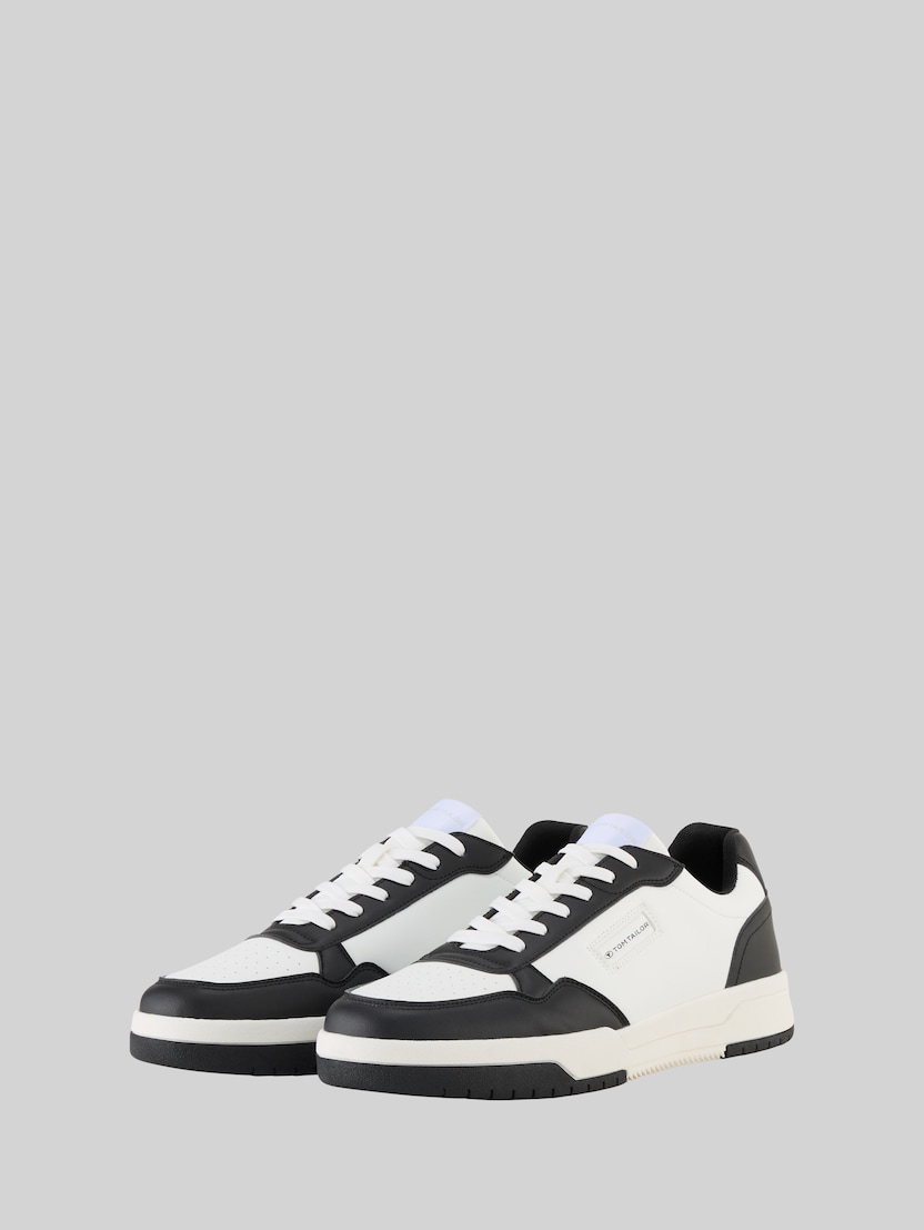 Sneaker mit Colour-Blocking von Men, black-white