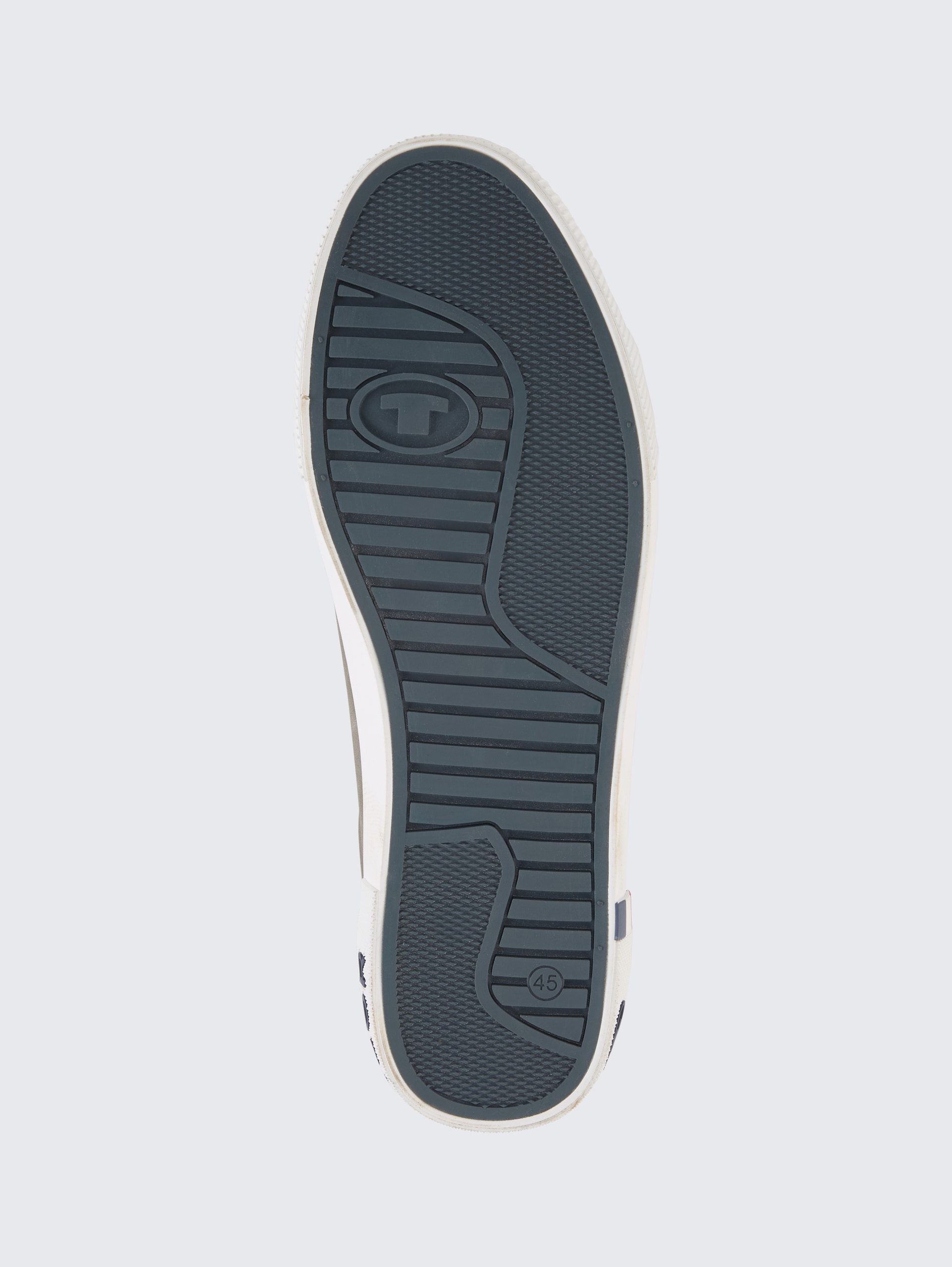 Sneaker mit Reißverschluss-Detail - grey - Produkt-Ansicht Sohle