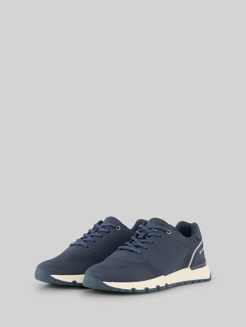 Sneaker im Knitted-Look von Men, navy-ltgrey
