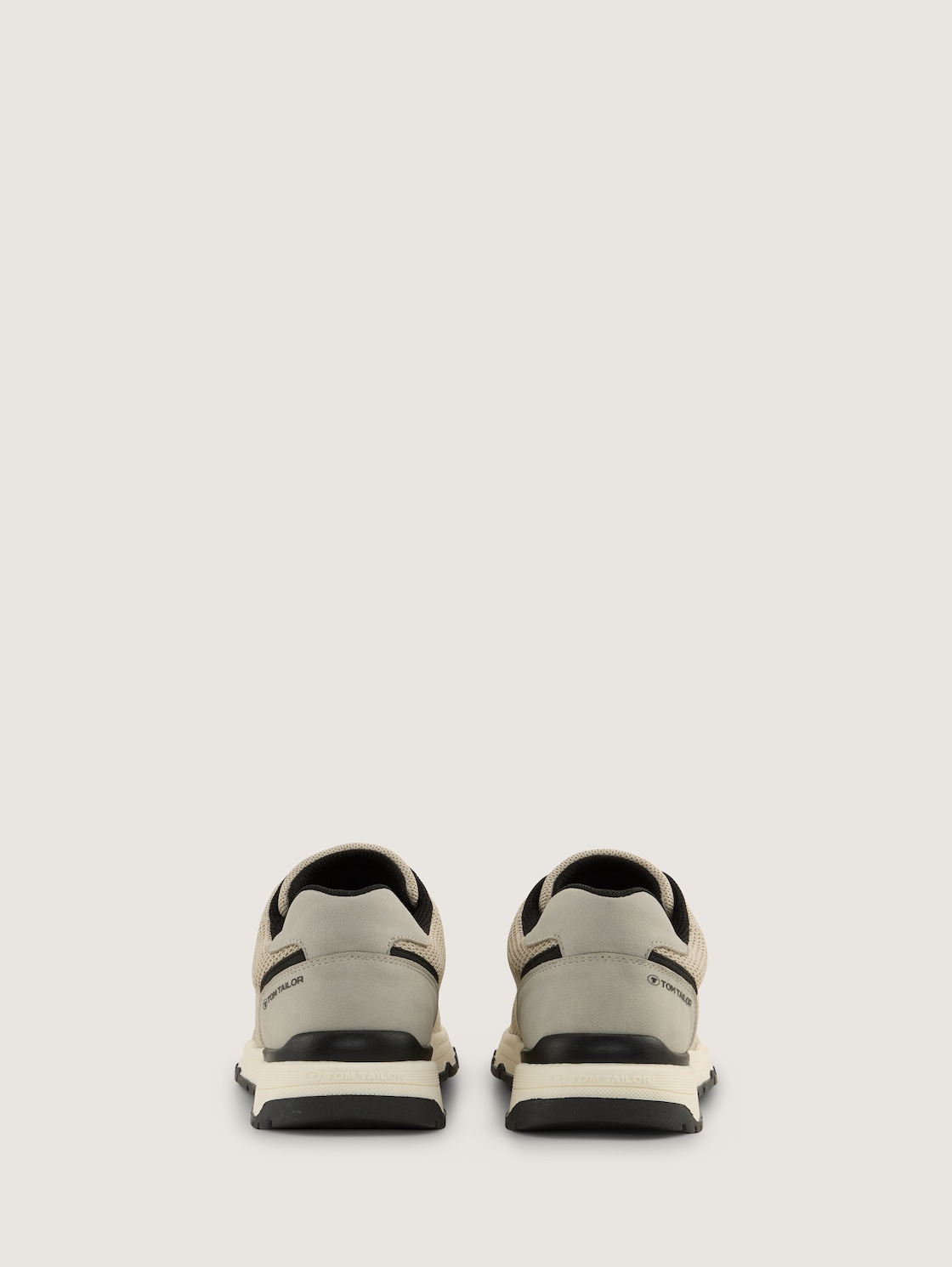 Sneaker im Knitted-Look - sand - Produkt-Rückansicht