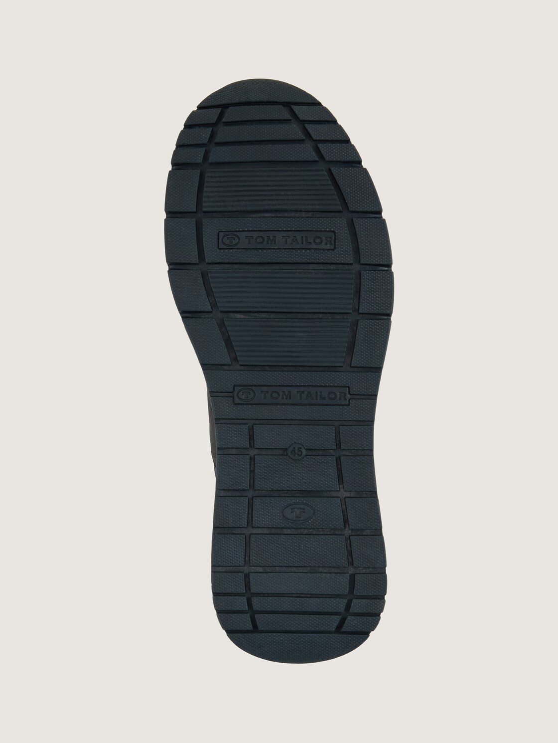 Sneaker mit Mesh-Einsatz - beige - Produkt-Ansicht Sohle