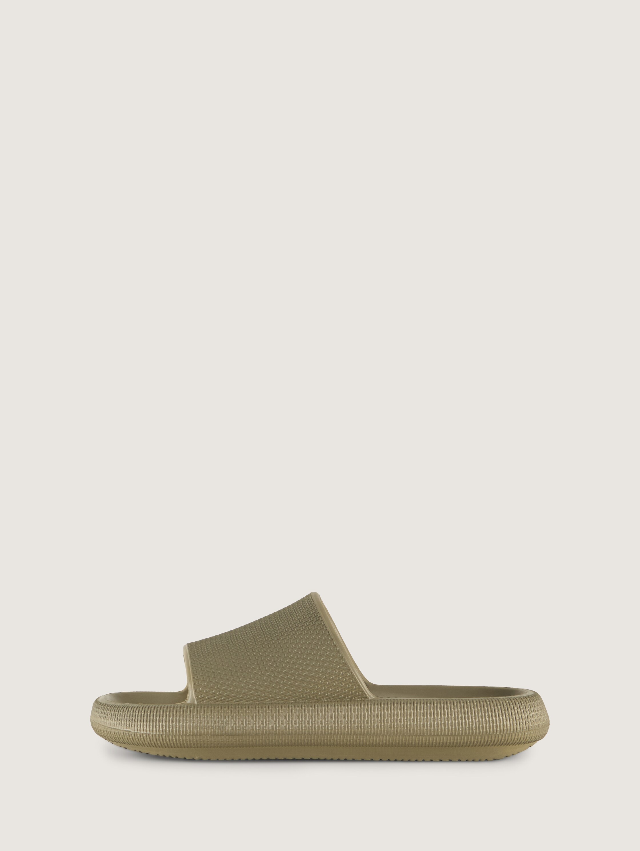 Slides mit Plateau - khaki - 
