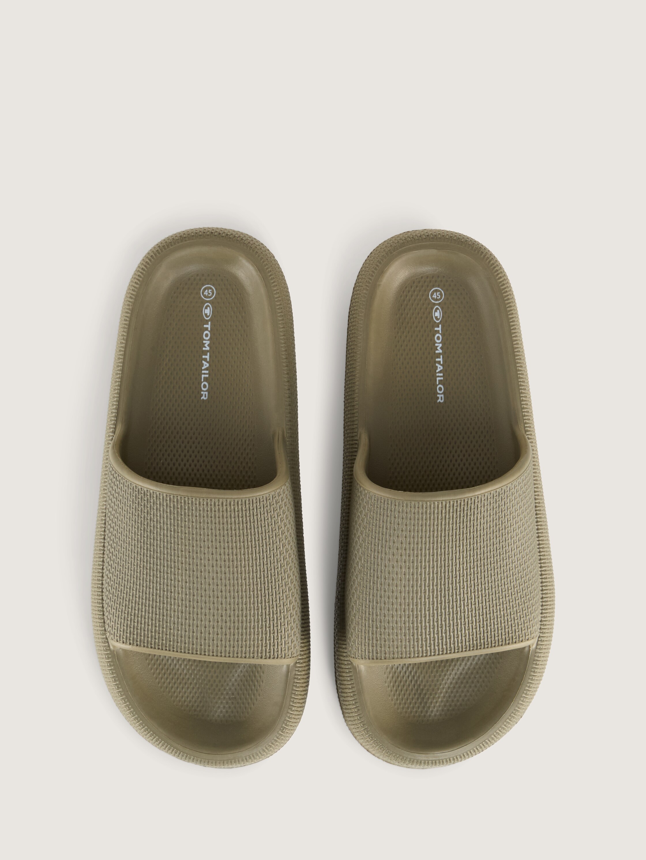 Slides mit Plateau - khaki - 