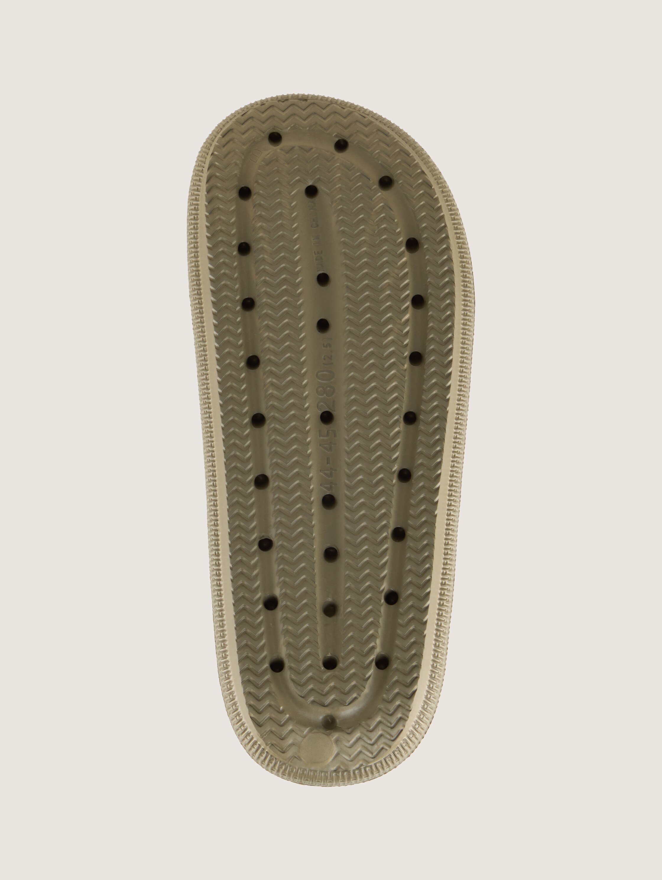 Slides mit Plateau - khaki - 