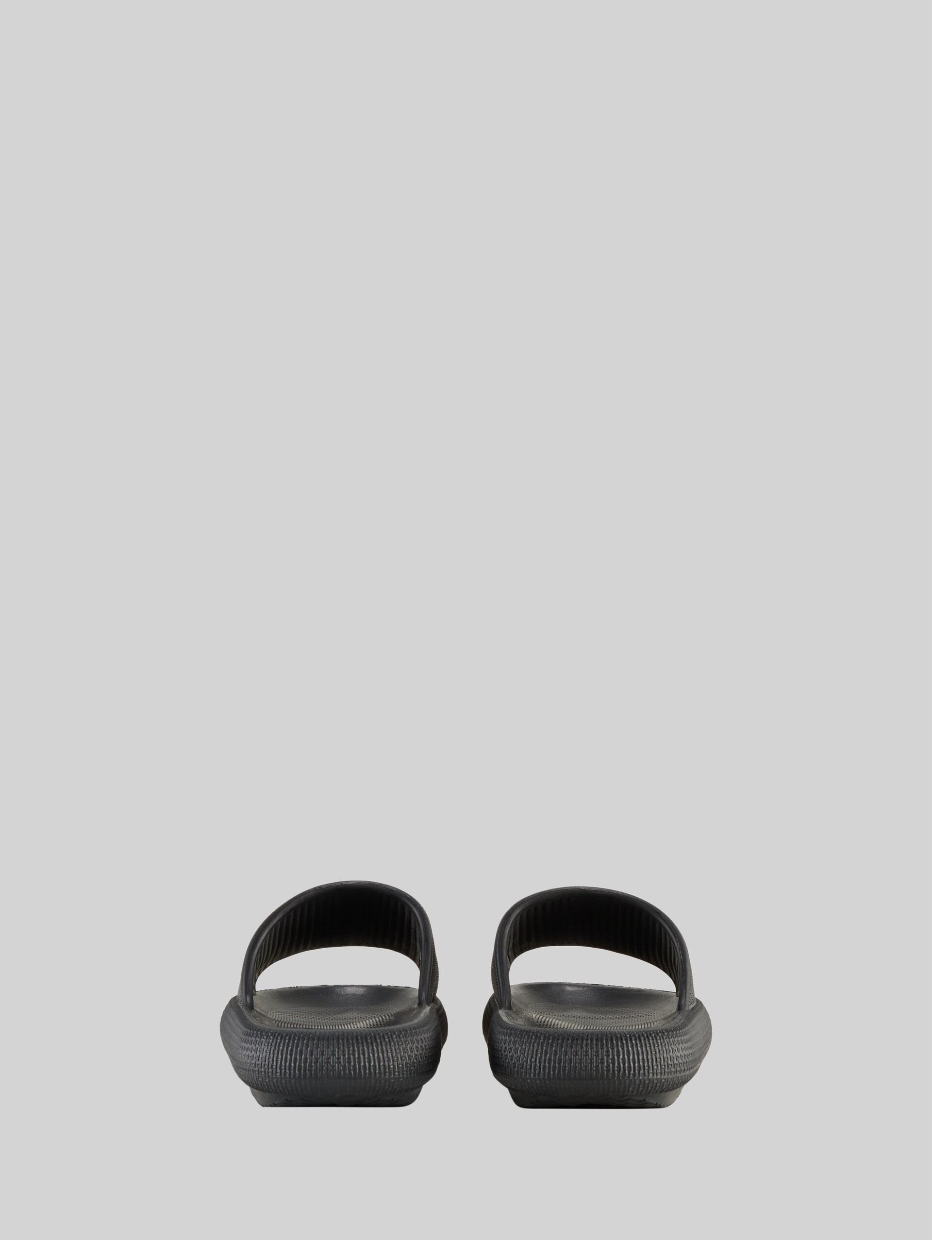 Slides with platform - black - Product rear view