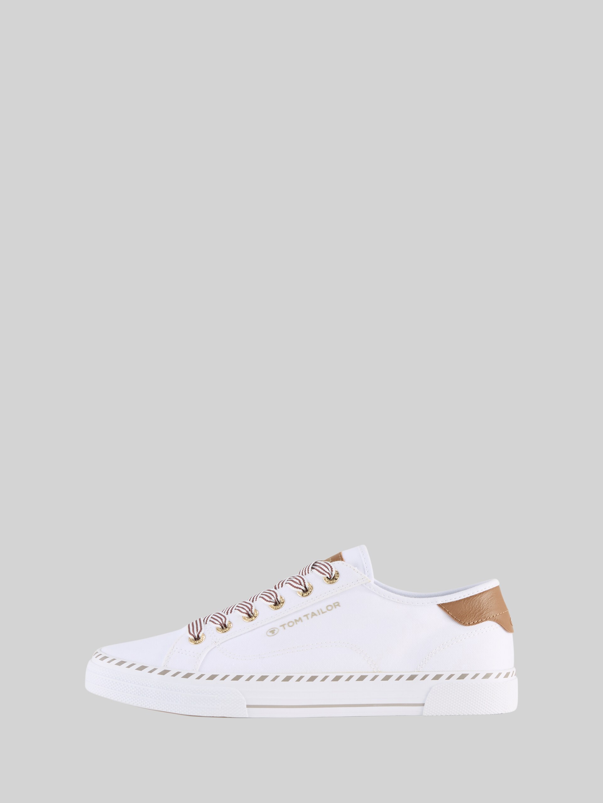Lightweight trainers made from textile fabric - white - Product detail view